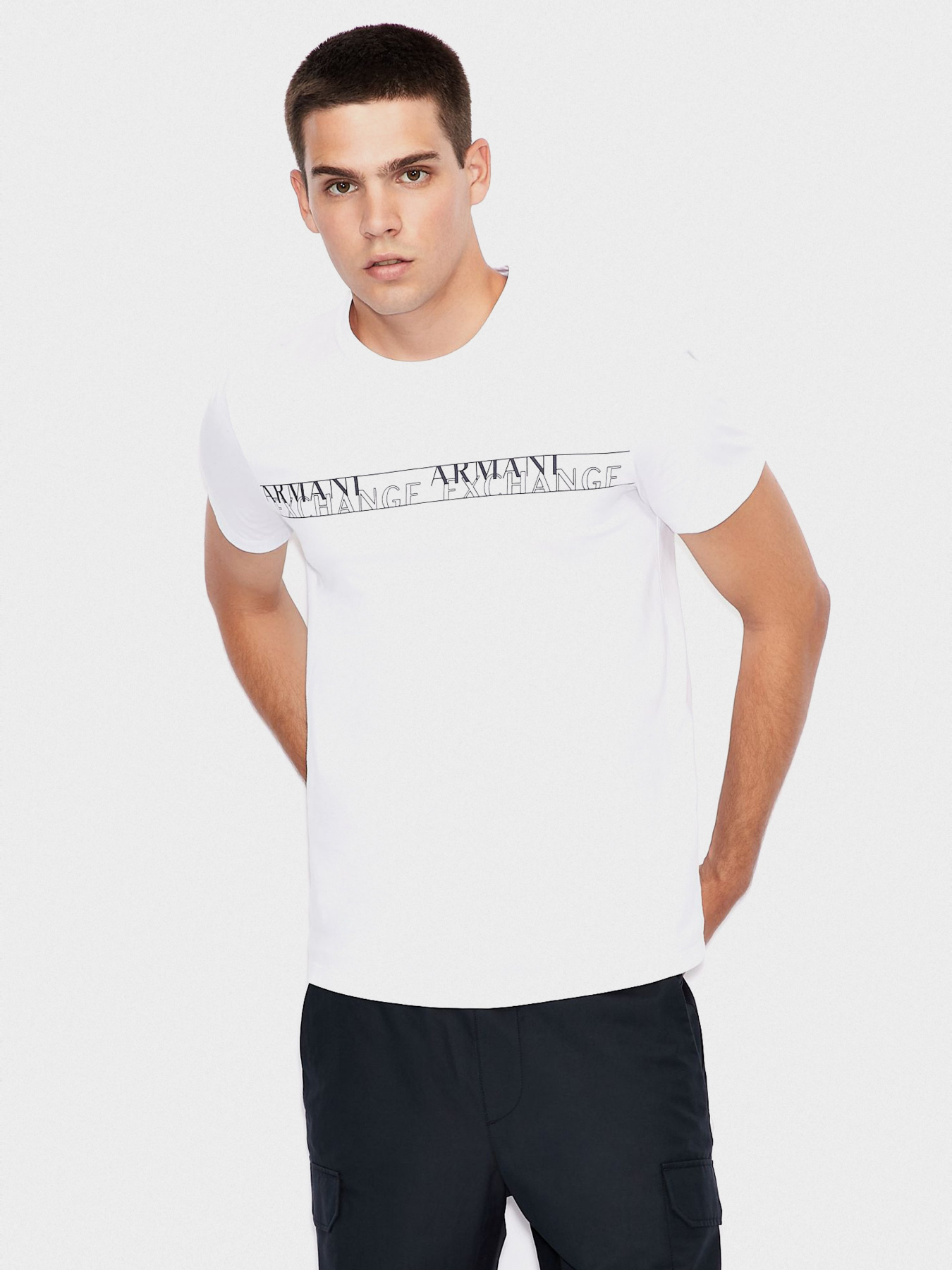 Футболки и поло Armani Exchange модель 6HZTFC-ZJBVZ-1100 Фото