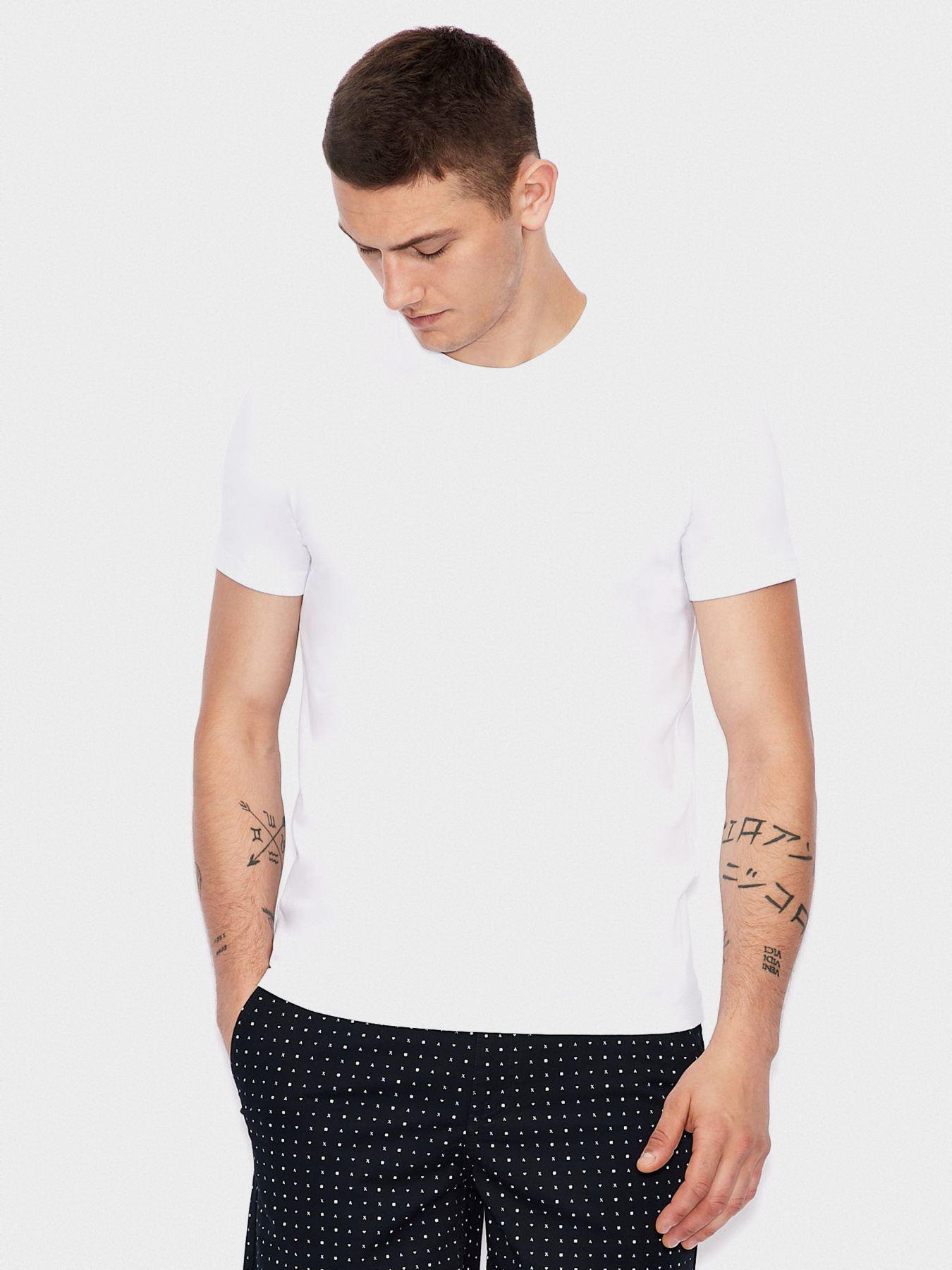 Футболки і поло Armani Exchange модель 6HZTFL-ZJE6Z-1100 Фото