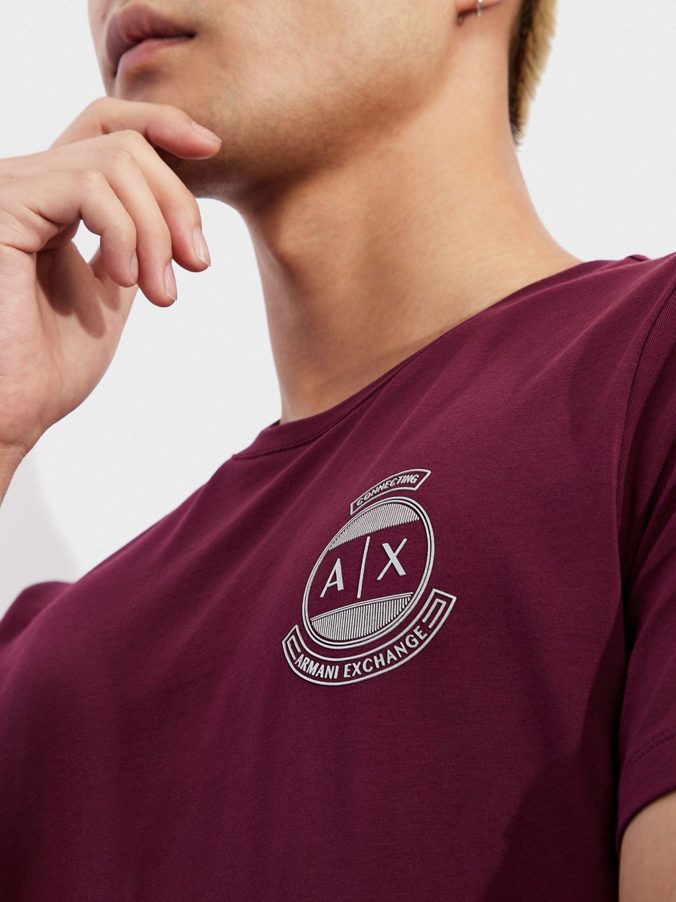 Футболки и поло Armani Exchange модель 6HZTFL-ZJE6Z-1306 Фото