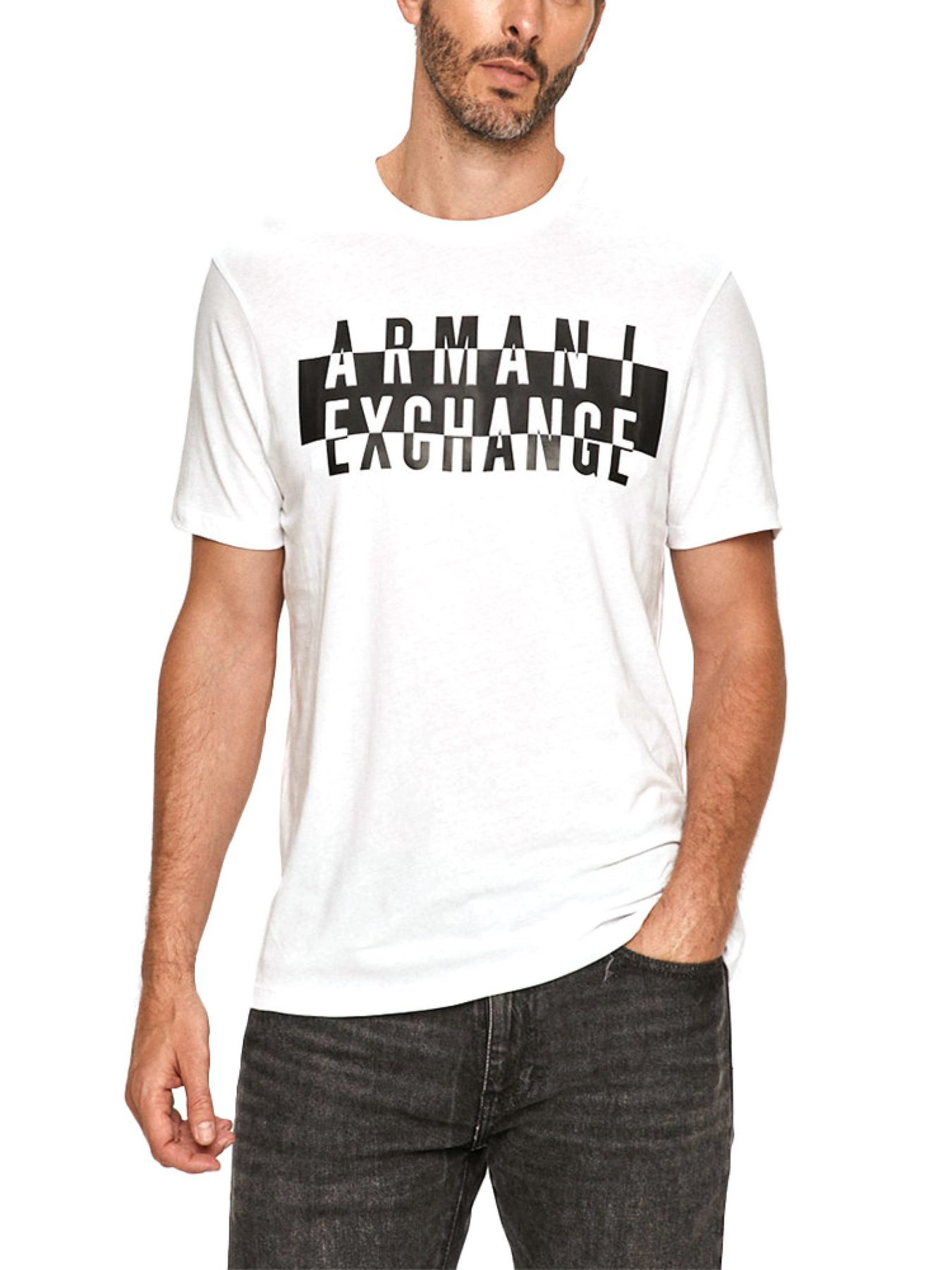 Футболки и поло Armani Exchange модель 6HZTGD-ZJH4Z-1100 Фото