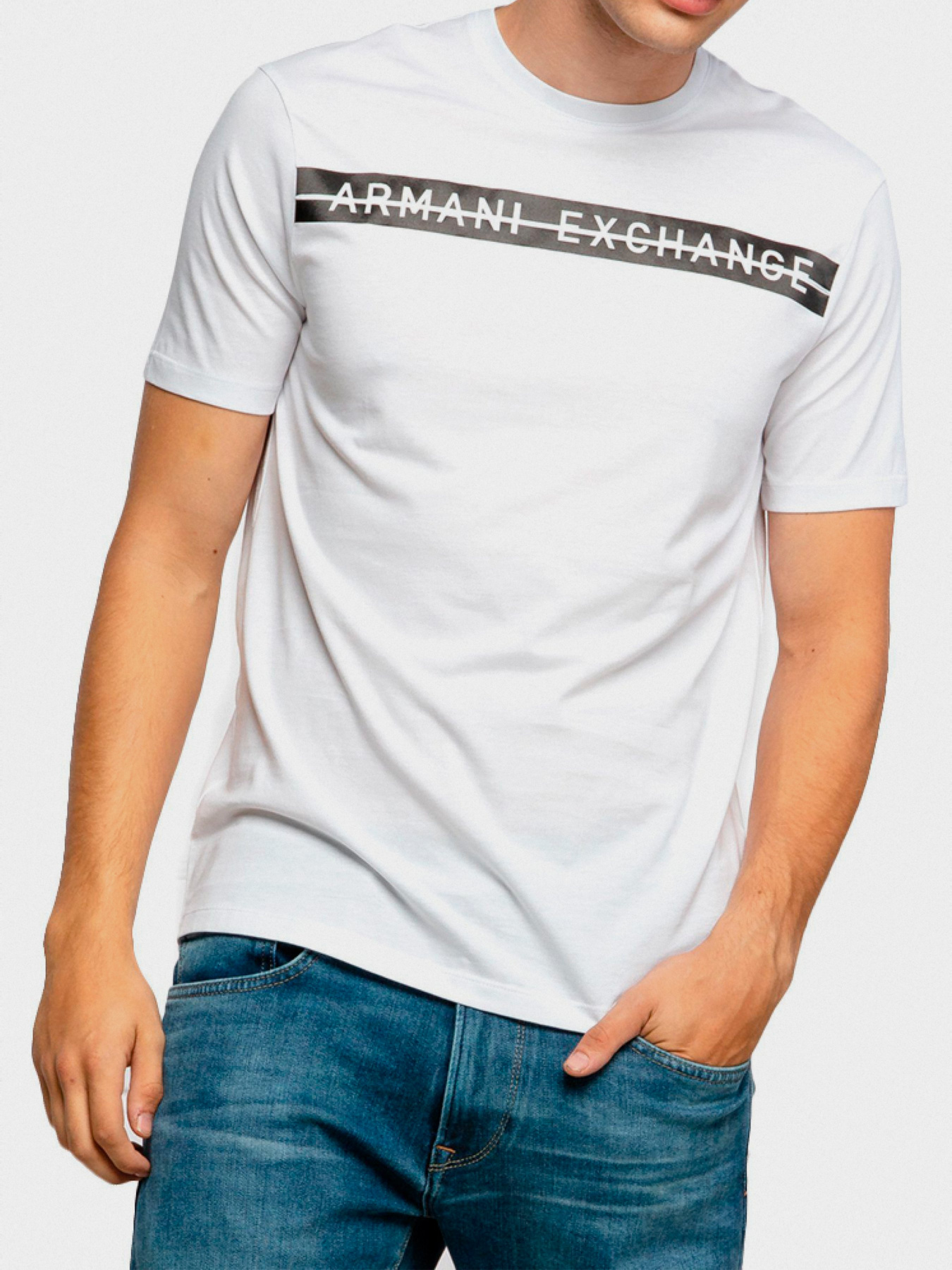 Футболки и поло Armani Exchange модель 6HZTGW-ZJBVZ-2181 Фото