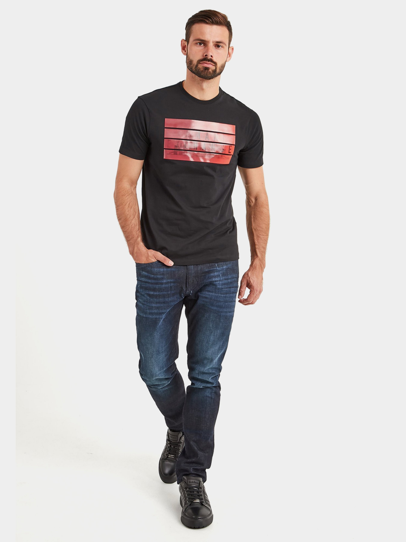 Футболки и поло Armani Exchange модель 6HZTGZ-ZJBVZ-1200 Фото