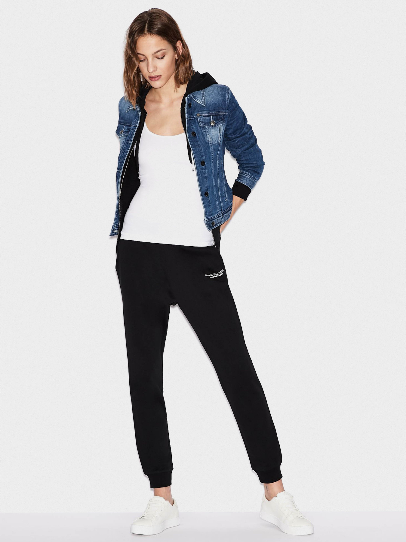 Штаны спортивные Armani Exchange модель 8NYPBA-YJE5Z-1200 Фото