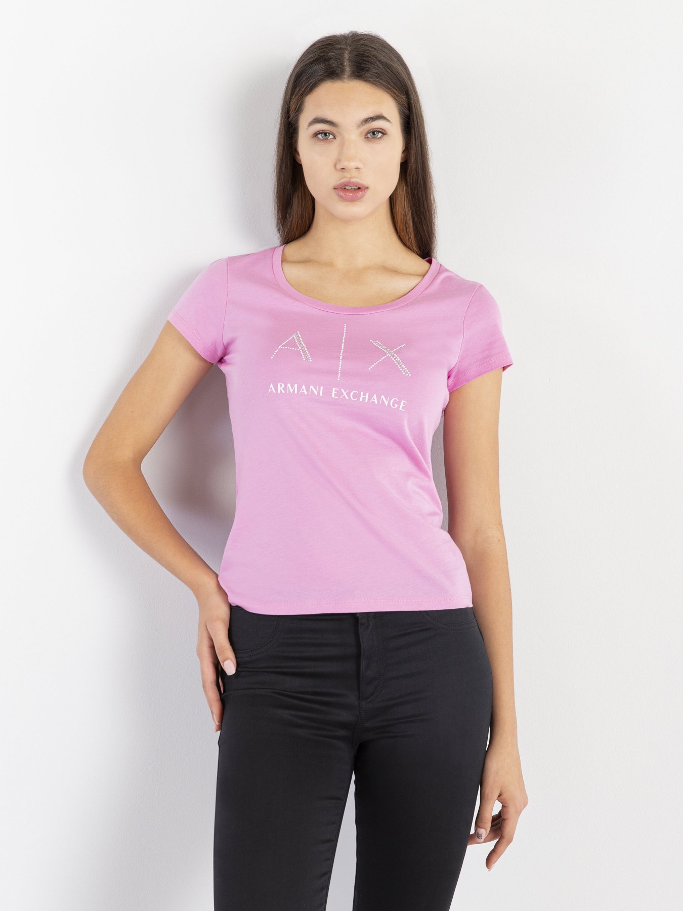 Футболки і поло Armani Exchange модель 8NYT83-YJ16Z-1484 Фото