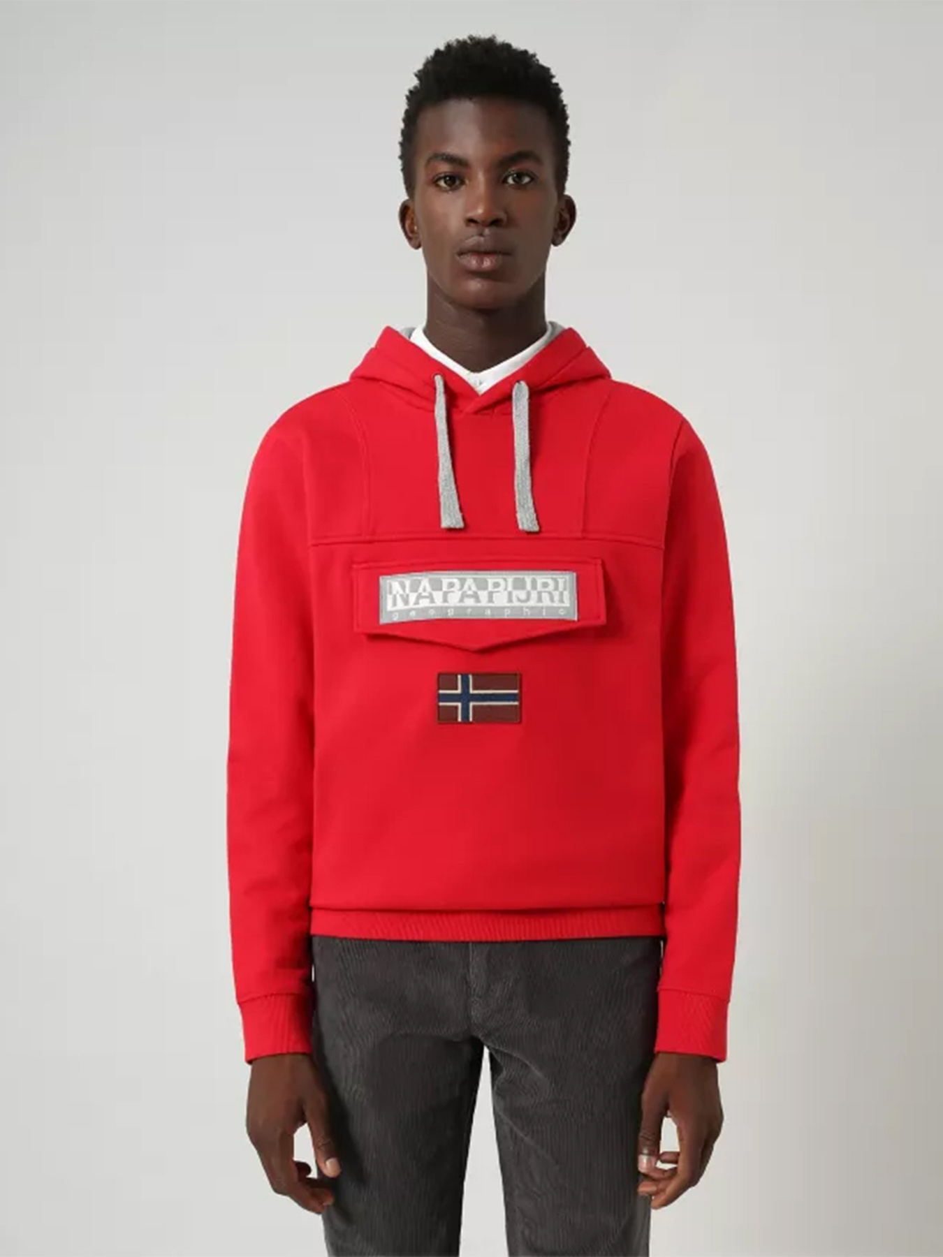 Худи Napapijri Burgee модель NP0A4ENAR171 Фото