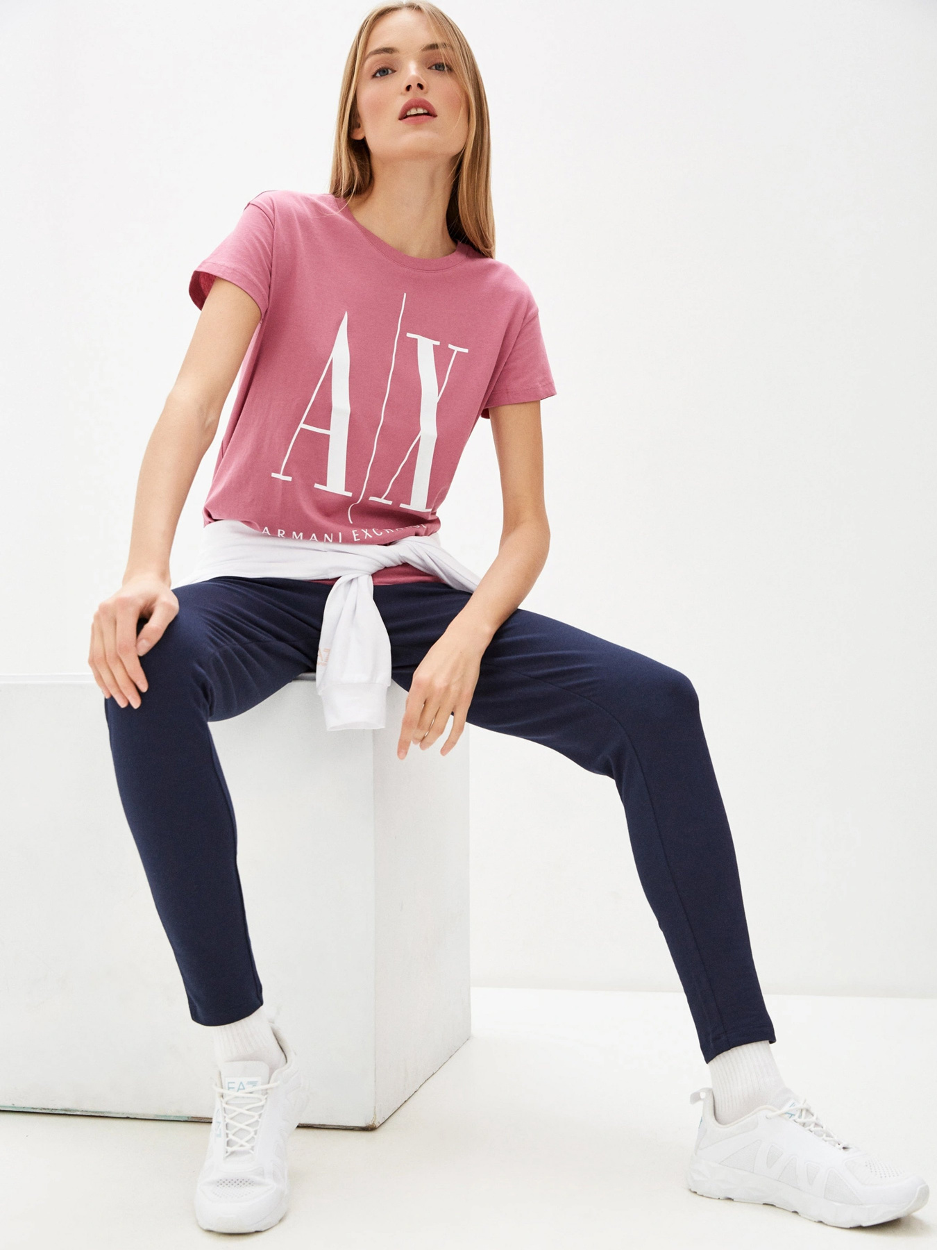 Футболки і поло Armani Exchange модель 8NYTCX-YJG3Z-1485 Фото