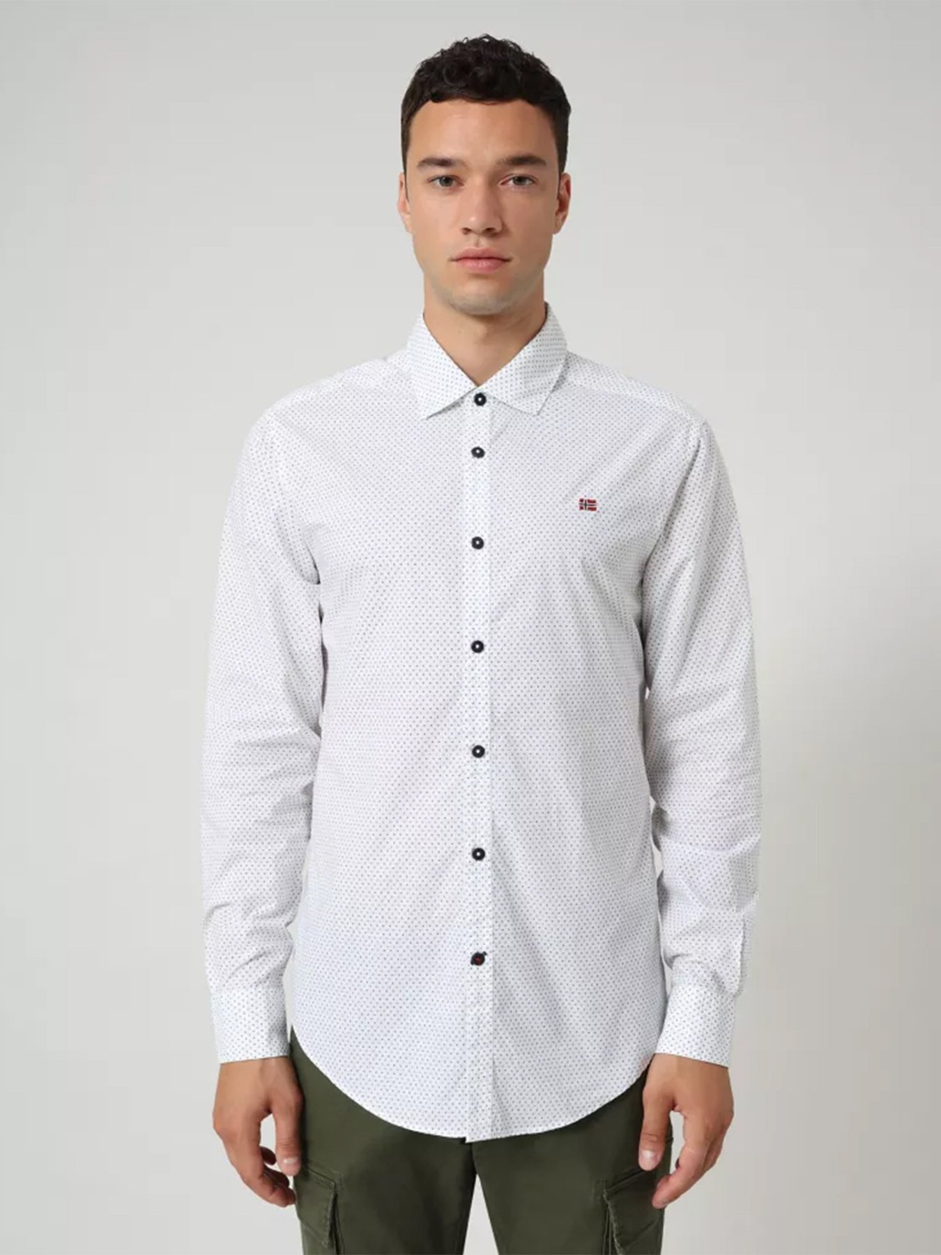 Рубашка повседневная Napapijri Gilli модель NP0A4ENKF1C1 Фото