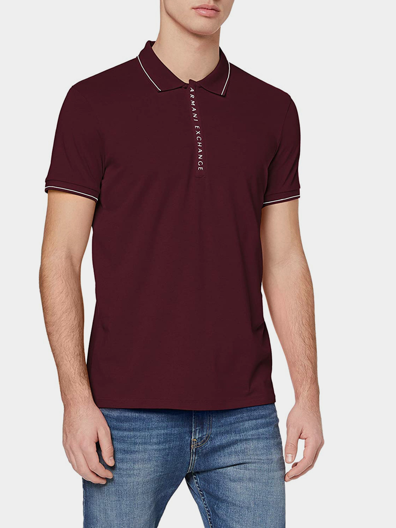 Поло с коротким рукавом Armani Exchange модель 8NZF71-ZJH2Z-04AA Фото