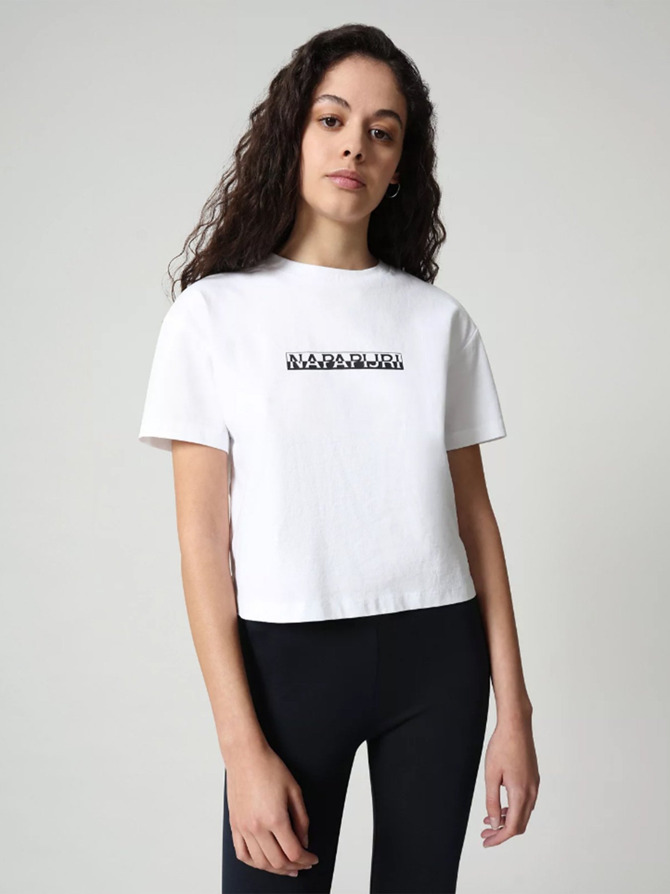 Футболки и поло Napapijri Box Crop модель NP0A4EYZ0021 Фото