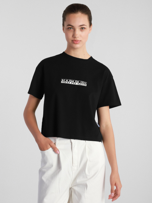 Футболки і поло Napapijri Box Cropped модель NP0A4EYZ0411 Фото