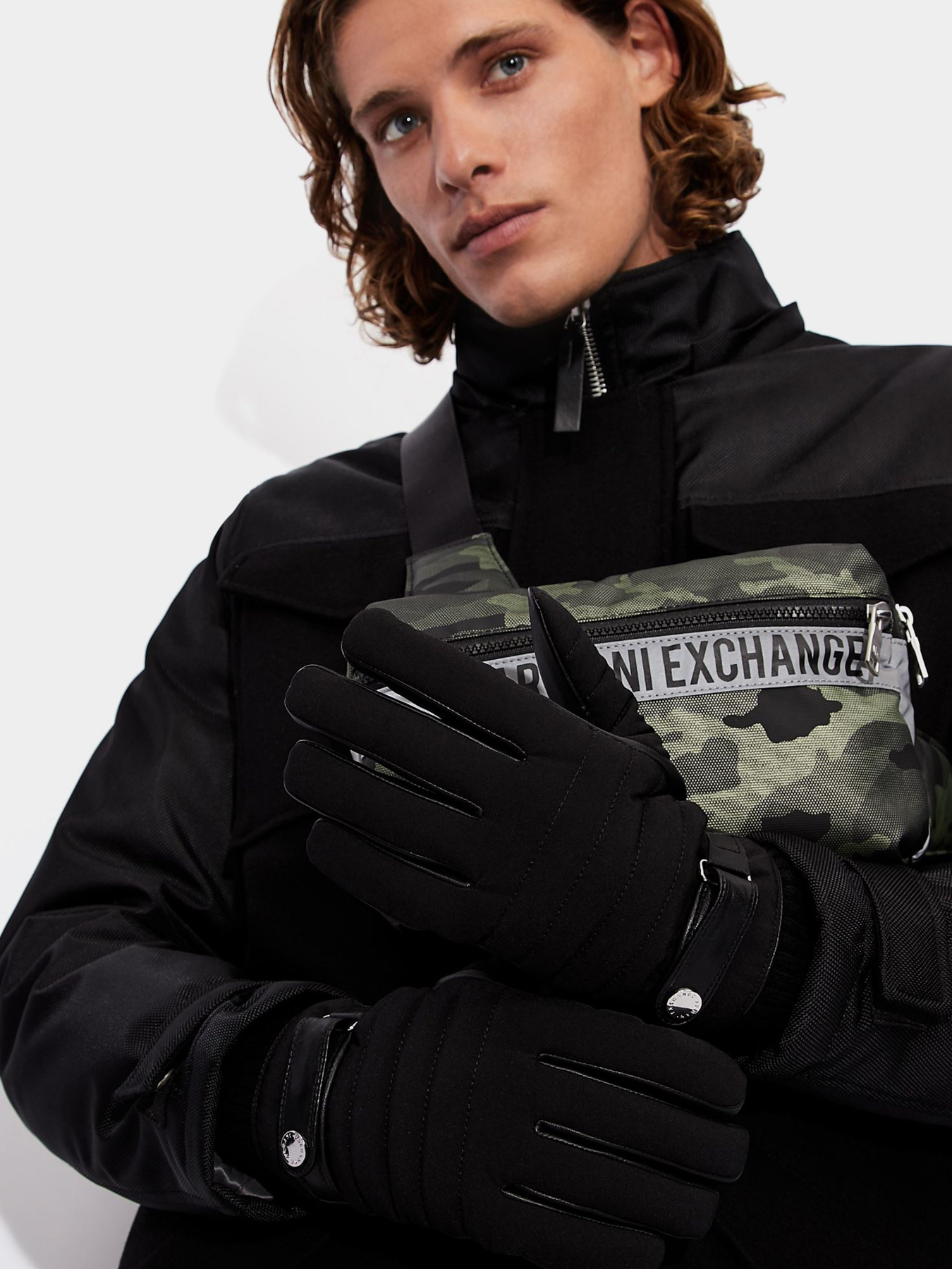 Перчатки Armani Exchange модель 6HZ405-ZL06Z-1200 Фото