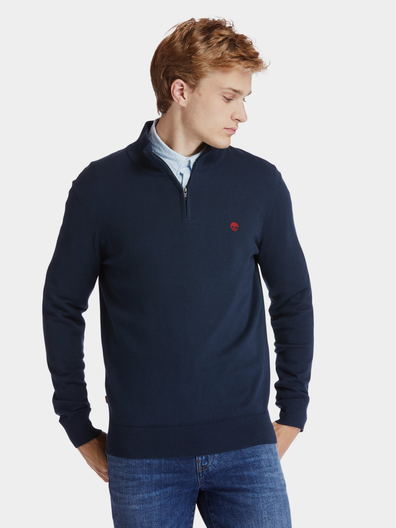 Кофта Timberland Williams River Zip-neck модель TB0A2BMX433 Фото