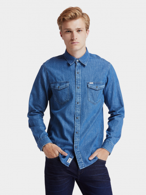 Рубашка Timberland Mumford River модель TB0A2D6RA11 Фото