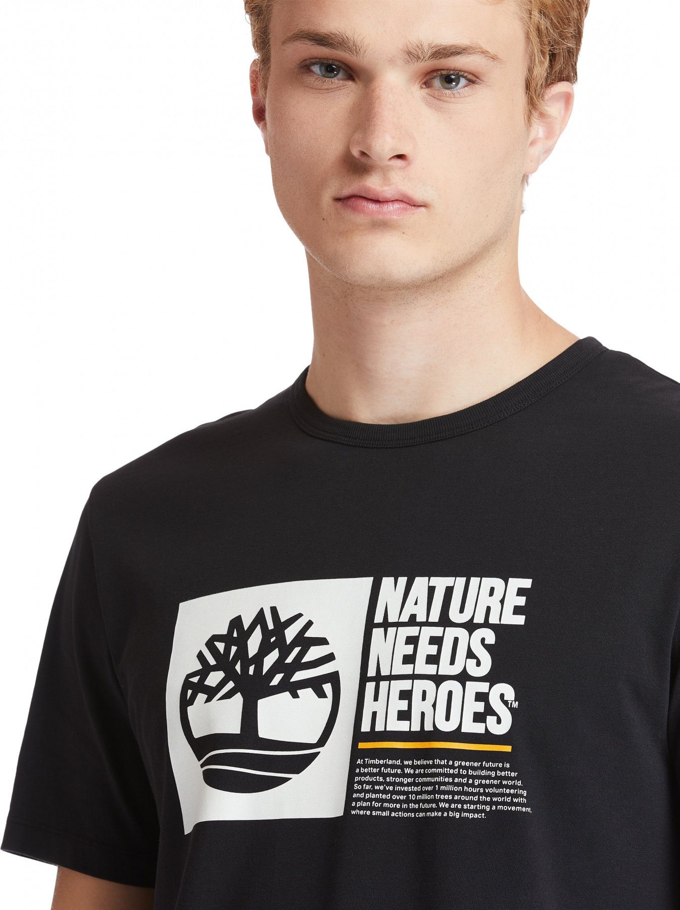 Футболки и поло Timberland Nature Needs Heroes модель TB0A2CNJ001 Фото