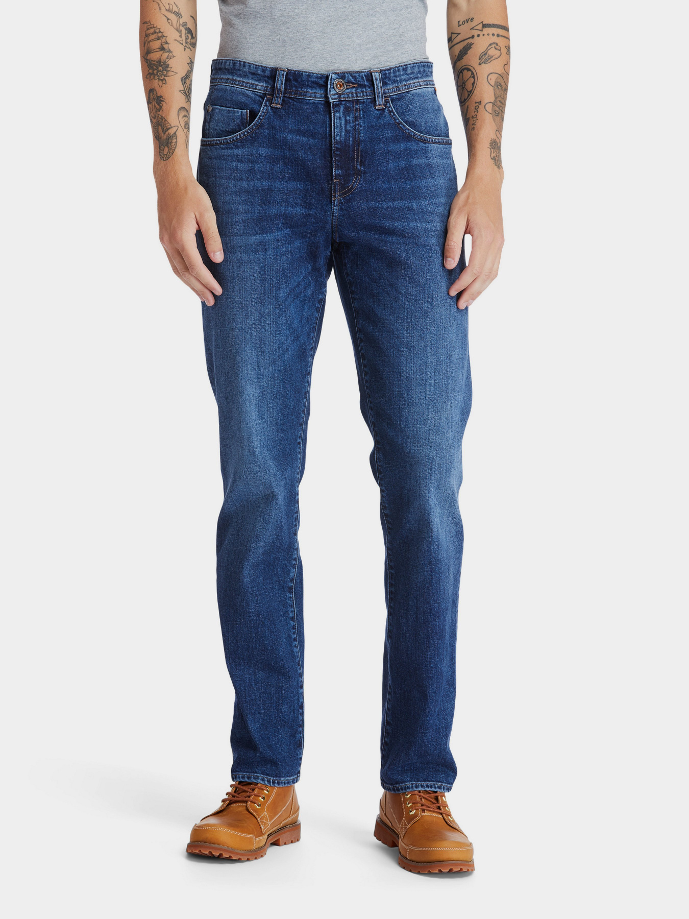 Прямые джинсы Timberland Squam Lake Stretch модель TB0A2C9BA1134 Фото