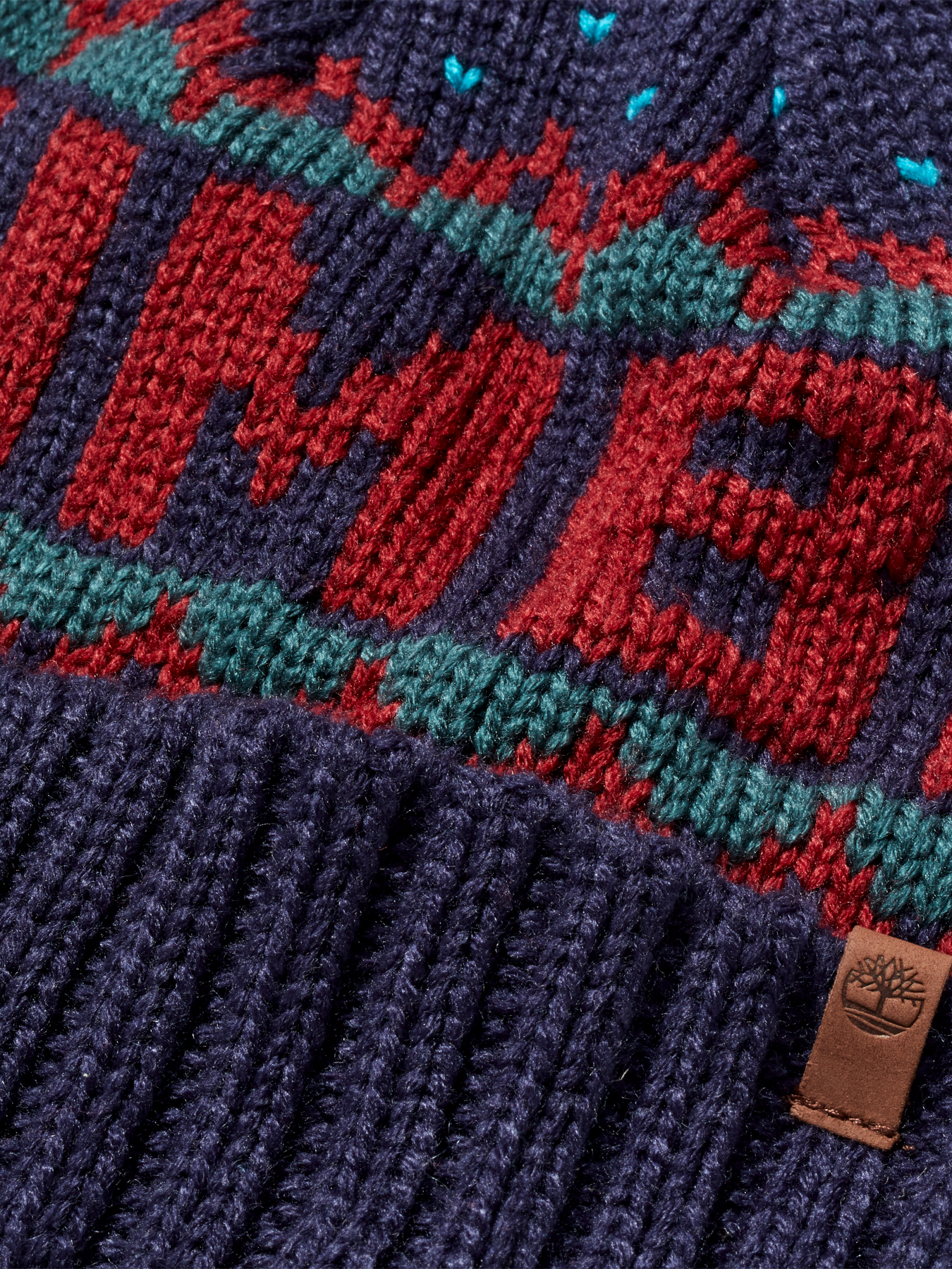 Шапка Timberland Logo Knit модель TB0A1EH2C56 Фото