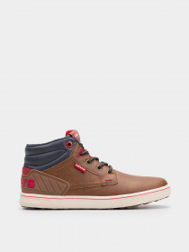 Кеды высокие Levi's модель VPOR0051S COGNAC 0241 Фото