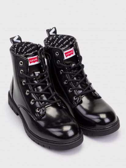 Ботинки Levi's модель VPHI0022S BLACK SHINY 2459 — фото 3 - INTERTOP