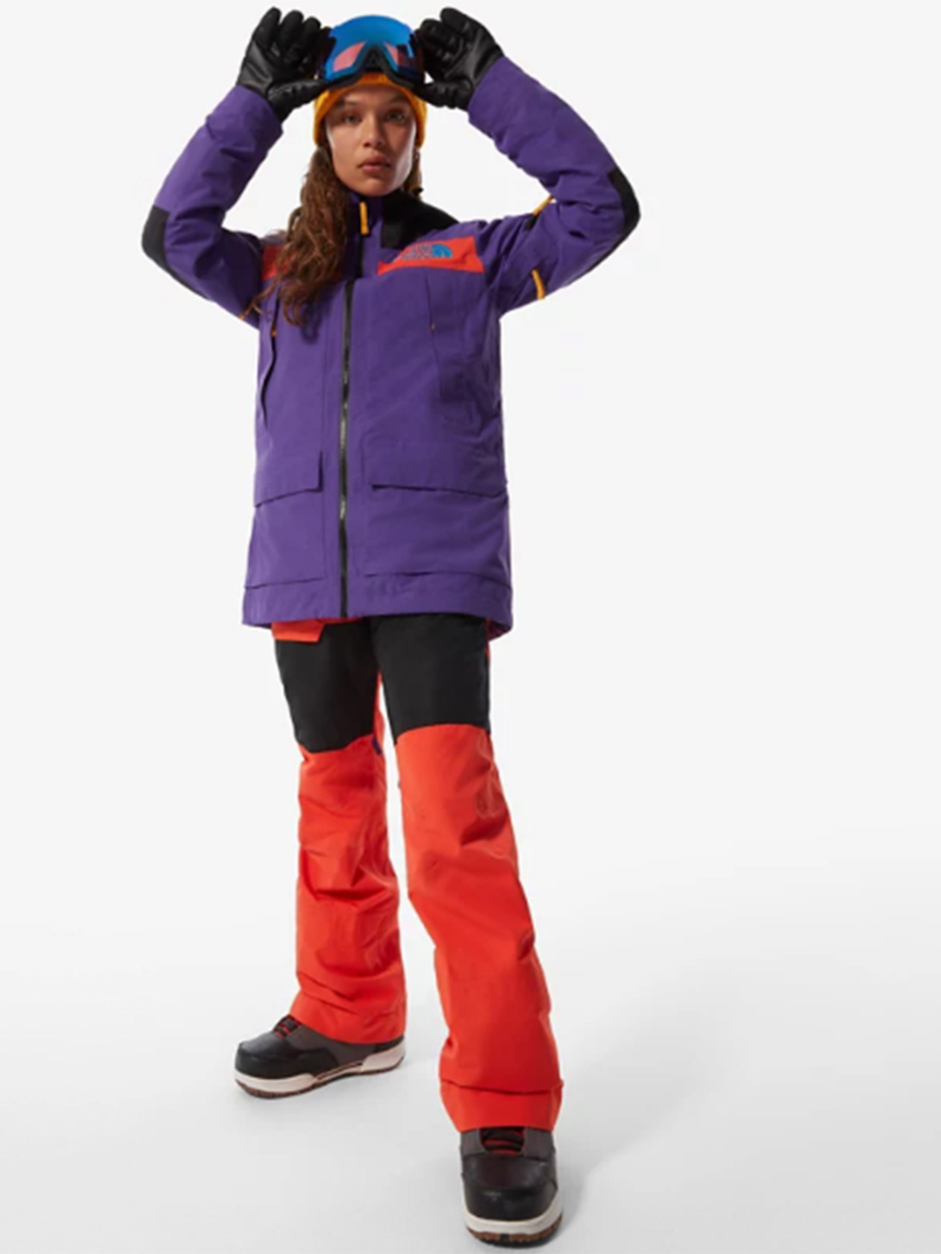 Комбінезон з утеплювачем The North Face Team Kit Bib модель NF0A4R1BSH91 Фото
