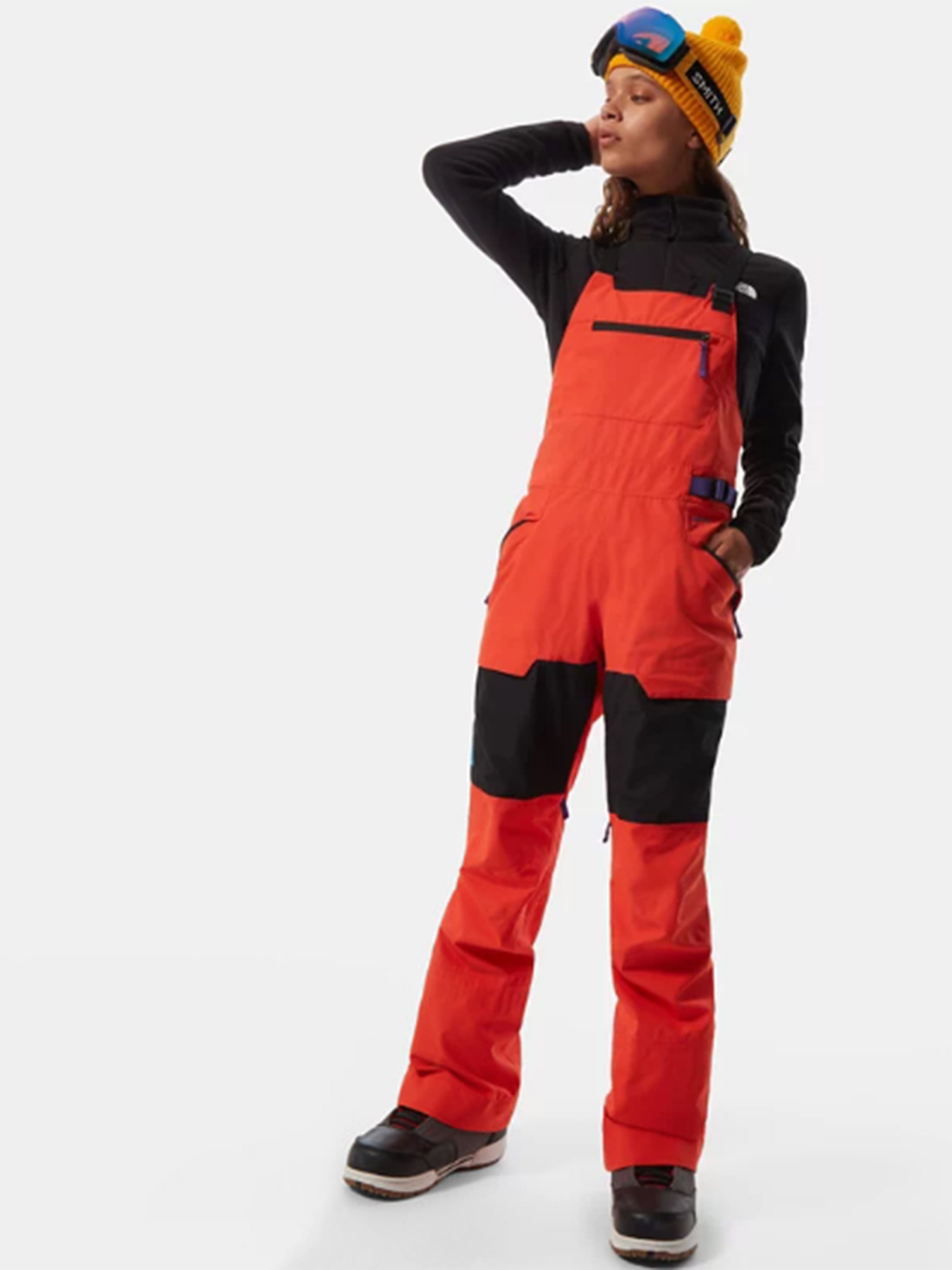 Комбінезон з утеплювачем The North Face Team Kit Bib модель NF0A4R1BSH91 Фото