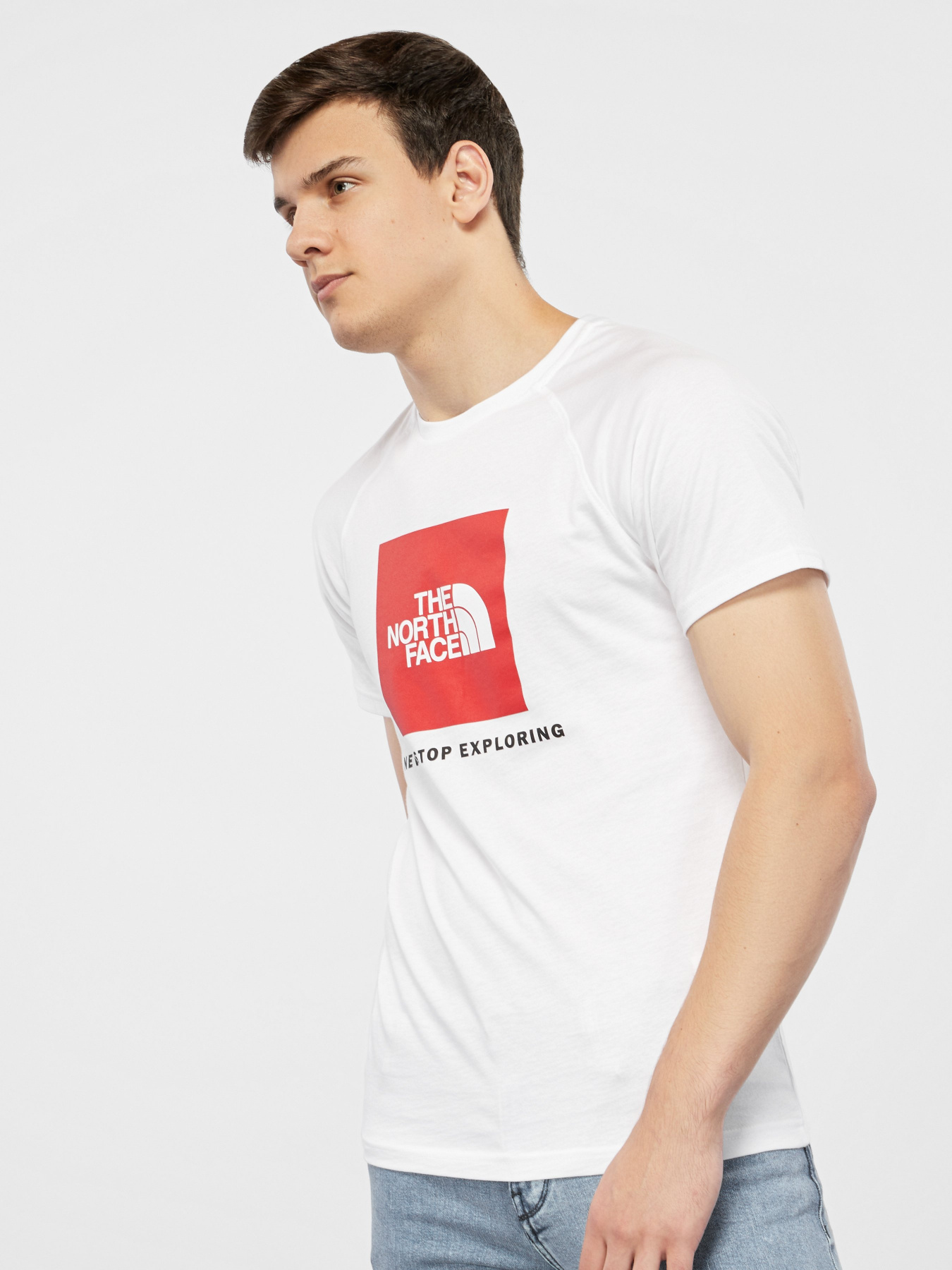 Футболки и поло The North Face Raglan Red Box модель NF0A3BQOLB11 Фото