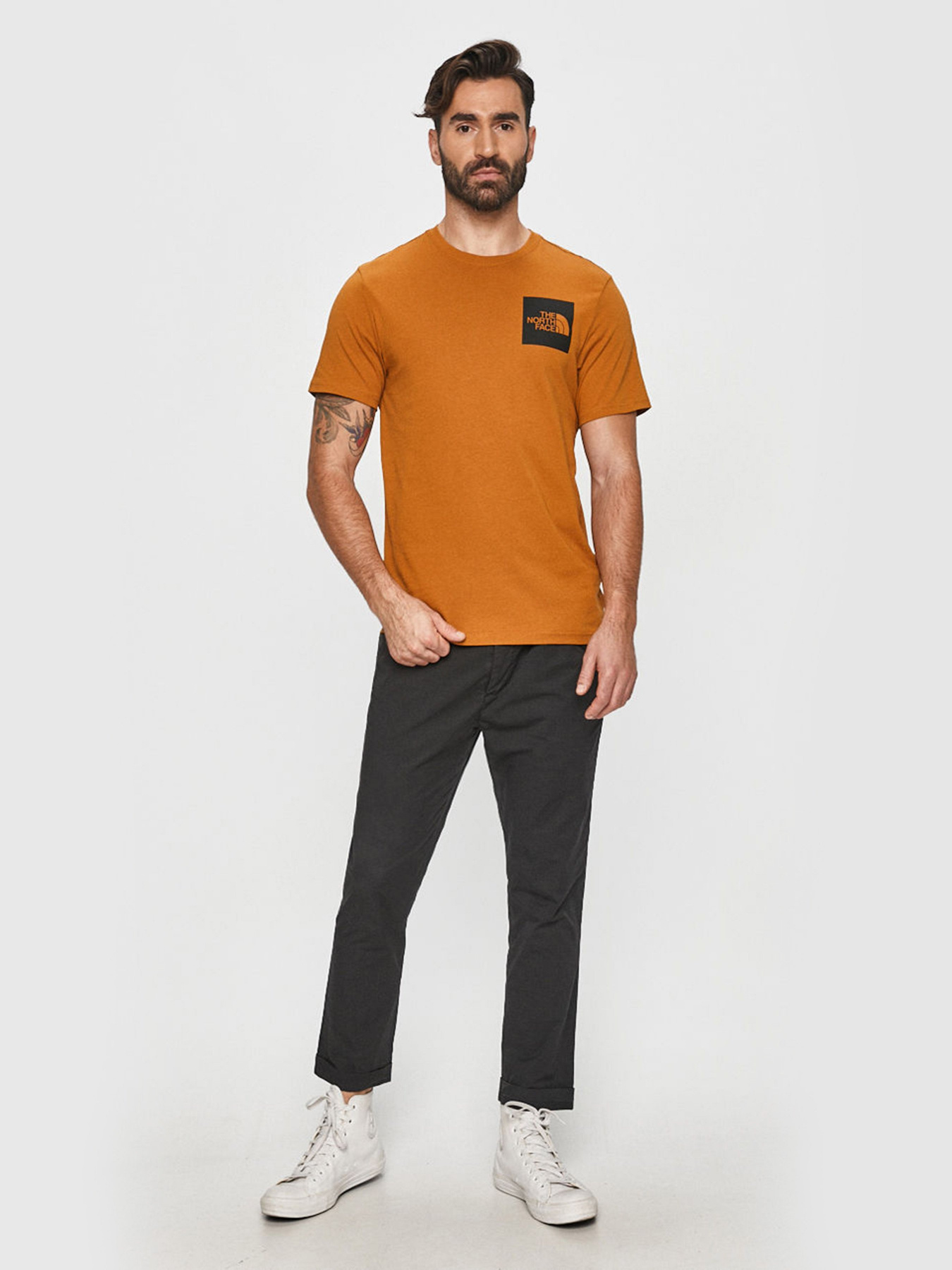 Футболки и поло The North Face S/S Fine Tee модель NF00CEQ5VC71 Фото