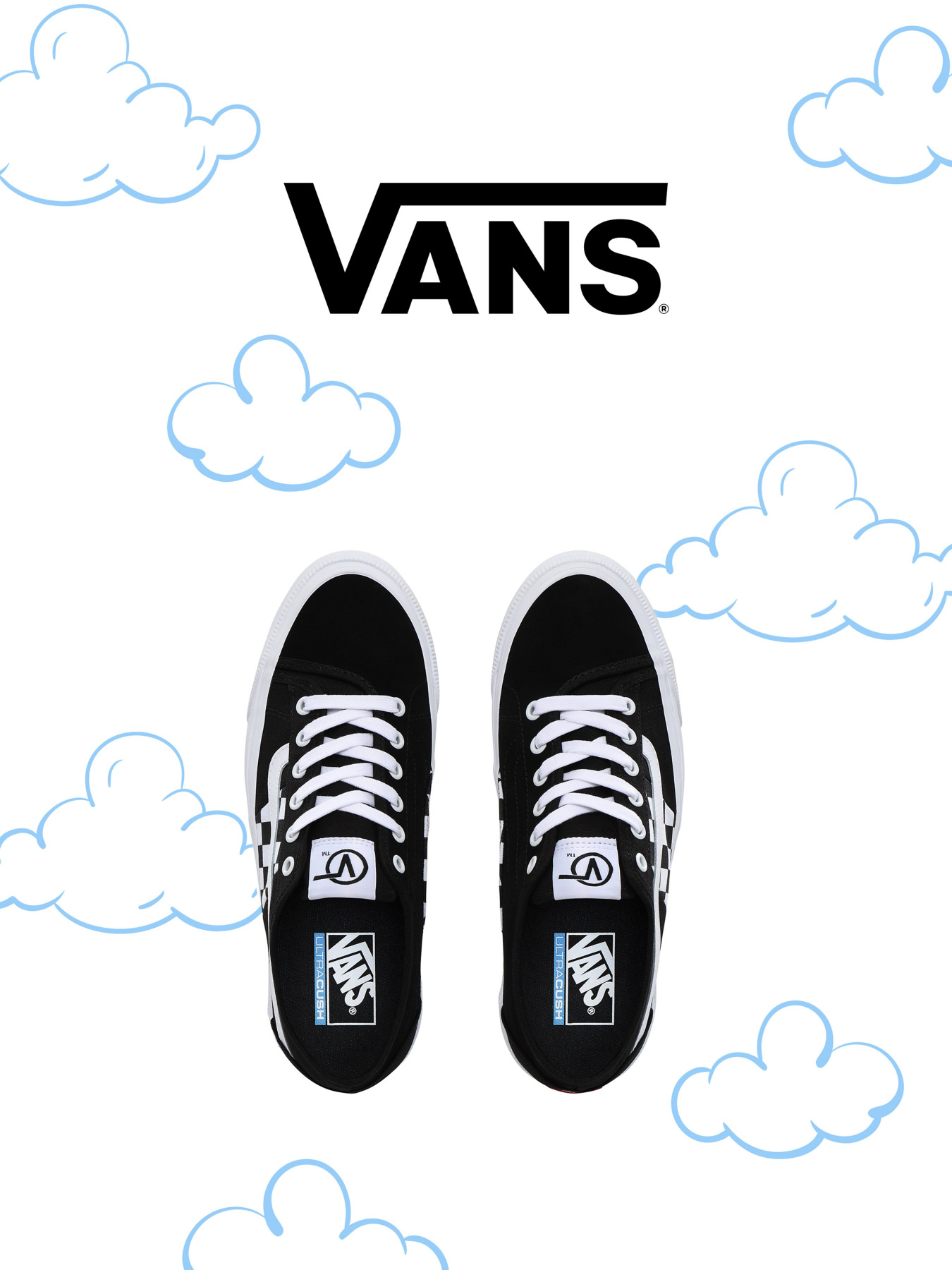 Сліпони Vans Check Bess Ni модель VN0A4BTHT7Z1 Фото