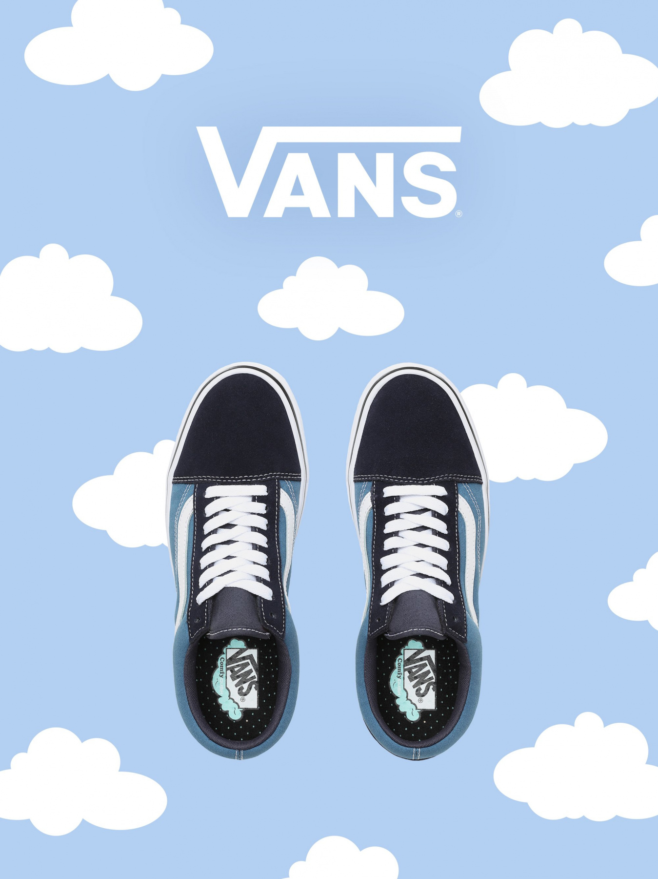 Кеды низкие Vans ComfyCush Old Skool модель VN0A3WMAVNT1 Фото