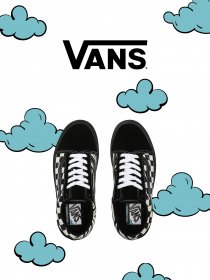 Кеды низкие Vans Comfycush Old Skool модель VN0A3WMA17Q1 Фото