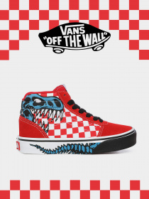 Кеды высокие Vans Ward Hi DINO BONEZ модель VN0A38JA16S1 Фото