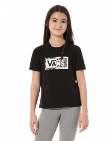 Футболки и поло Vans GR SPLIT LEOPARD модель VN0A4ULJBLK1 Фото