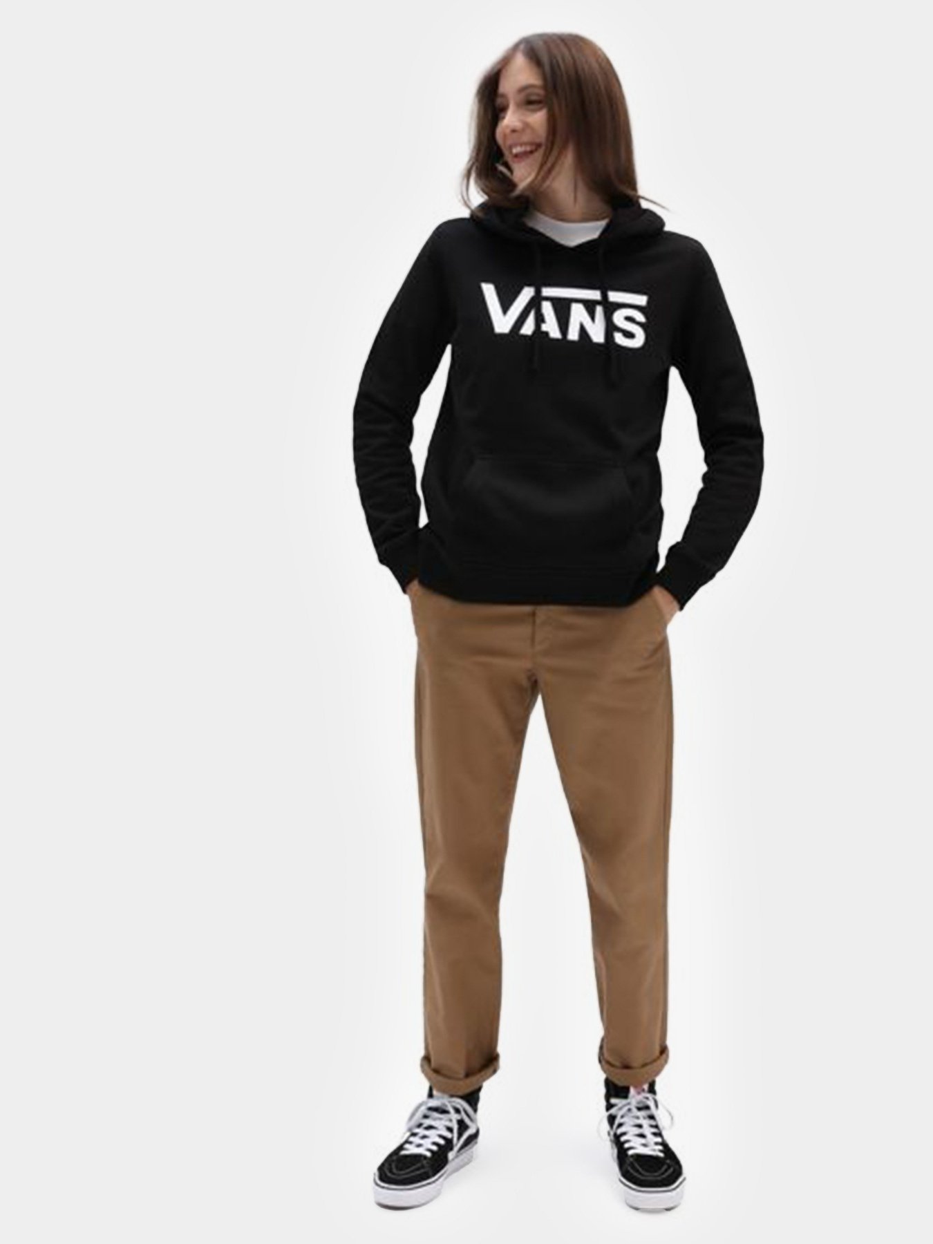 Худи Vans Classic модель VN0A53OVBLK1 Фото