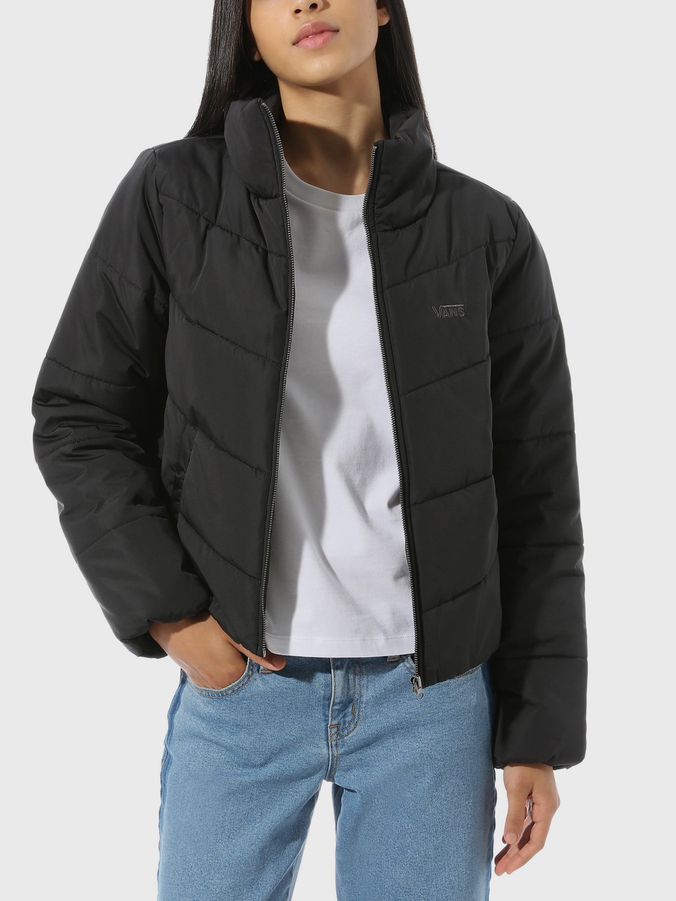 Демисезонная куртка Vans Foundry V Puffer MTE модель VN0A4V8MBLK1 Фото