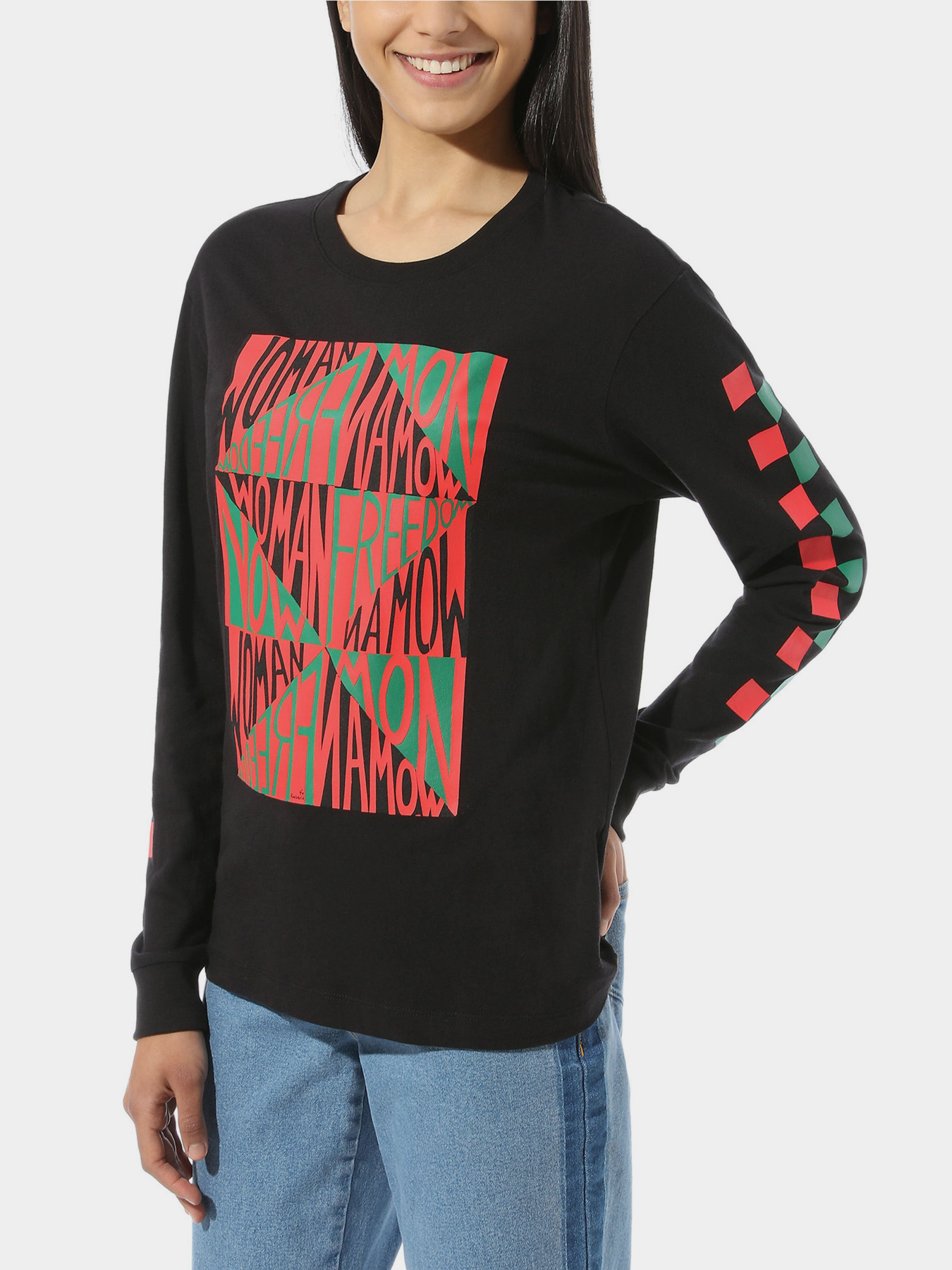 Лонгслив Vans x MoMA Ringgold модель VN0A4SC81IC1 Фото