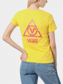 Футболка Vans 66 Supply Tri Boyfriend модель VN0A4SCY85W1 Футболка Vans 66 Supply Tri Boyfriend модель VN0A4SCY85W1 Фото