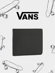 Гаманець Vans LOGO WALLET модель VN0A3IHEBLK1 Фото