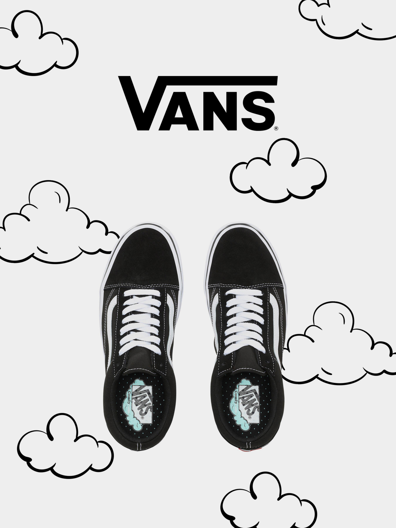 Кеди низькі Vans Comfycush Old Skool модель VN0A3WMAVNE1 Кеди низькі Vans Comfycush Old Skool модель VN0A3WMAVNE1 Фото