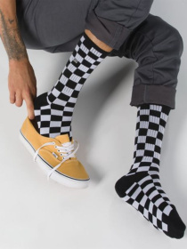 Шкарпетки Vans Checkerboard II Crew 38,5 - 42 модель VN0A3H3NHU01 Фото