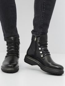 Черевики Marco Tozzi модель 2-2-25261-35 022 BLACK NAPPA Фото