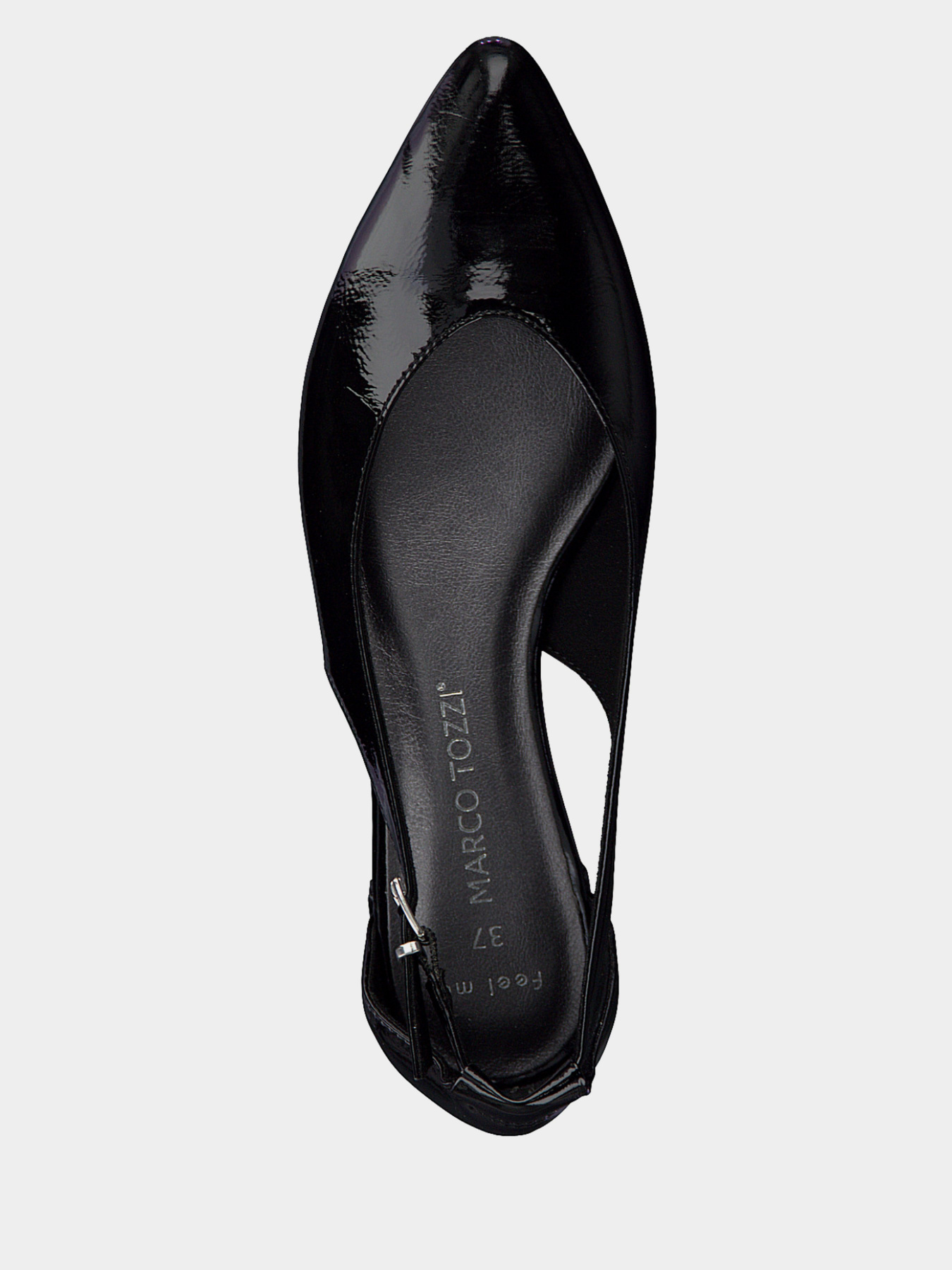 Балетки Marco Tozzi модель 2-2-22114-26 018 BLACK PATENT Фото