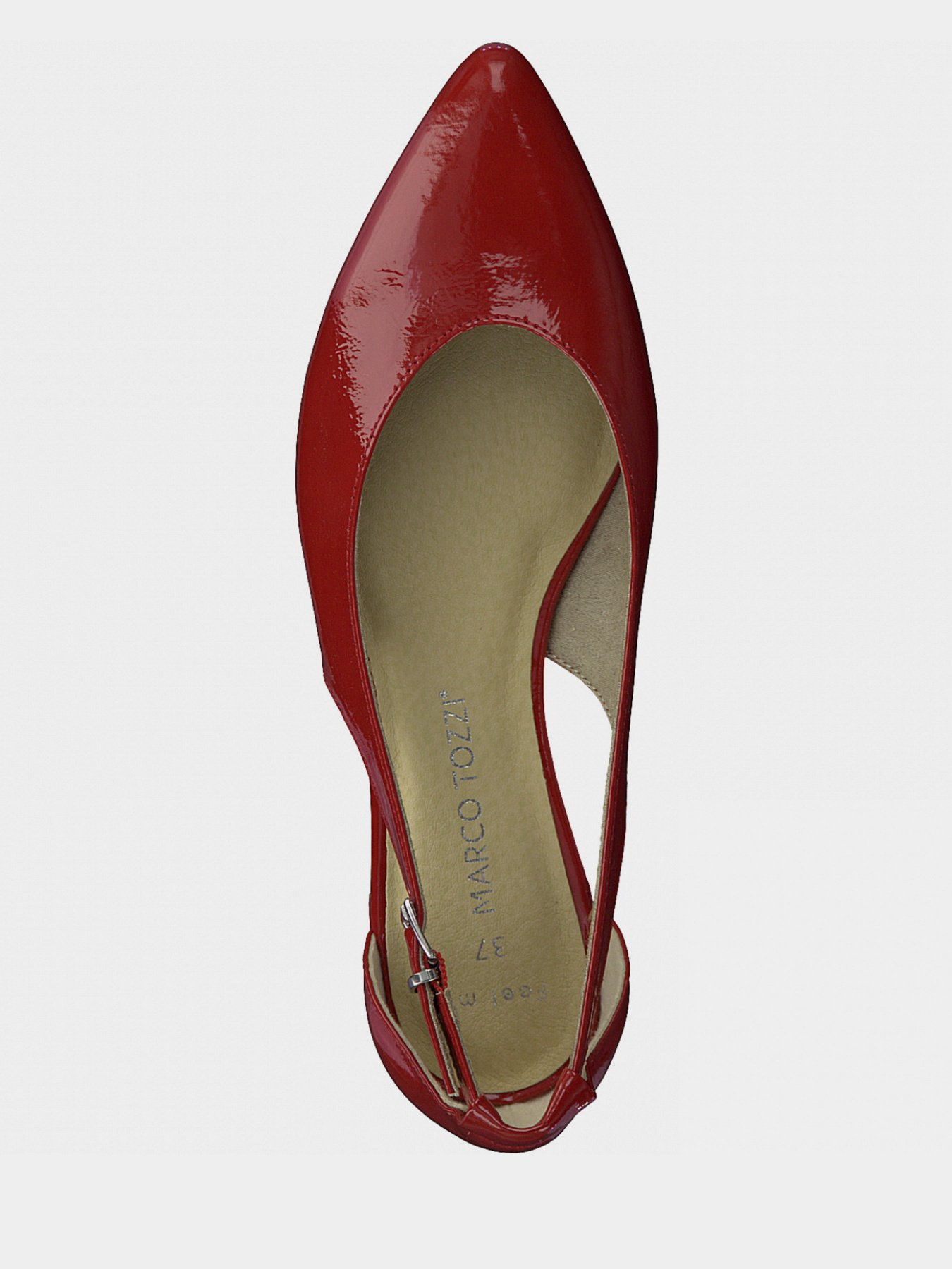 Туфли и лоферы Marco Tozzi модель 2-2-22114-26 524 RED PATENT Фото