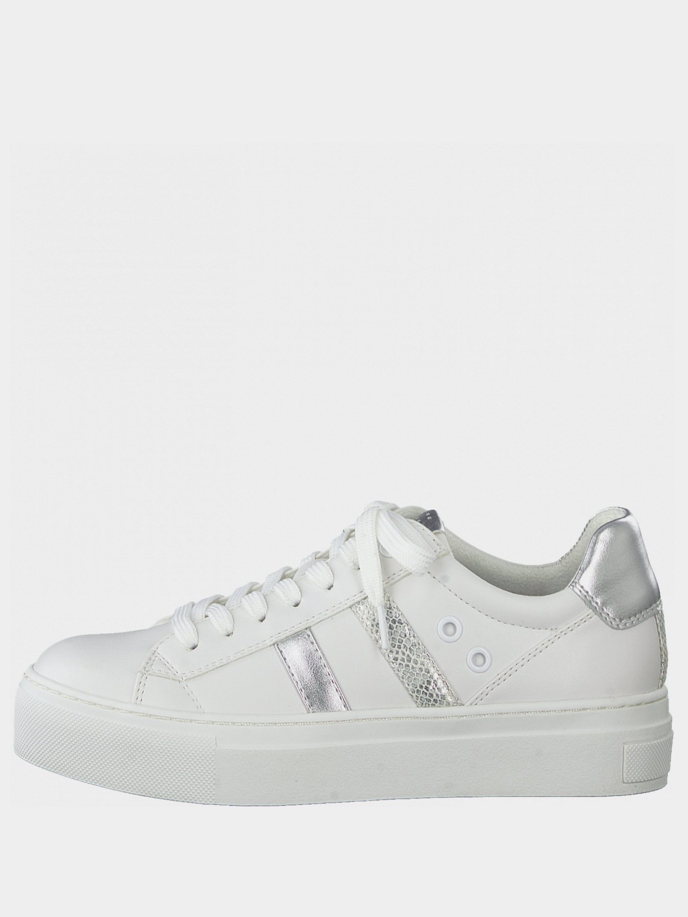Кеды низкие Marco Tozzi модель 2-2-23704-26 191 WHITE/SILVER Фото