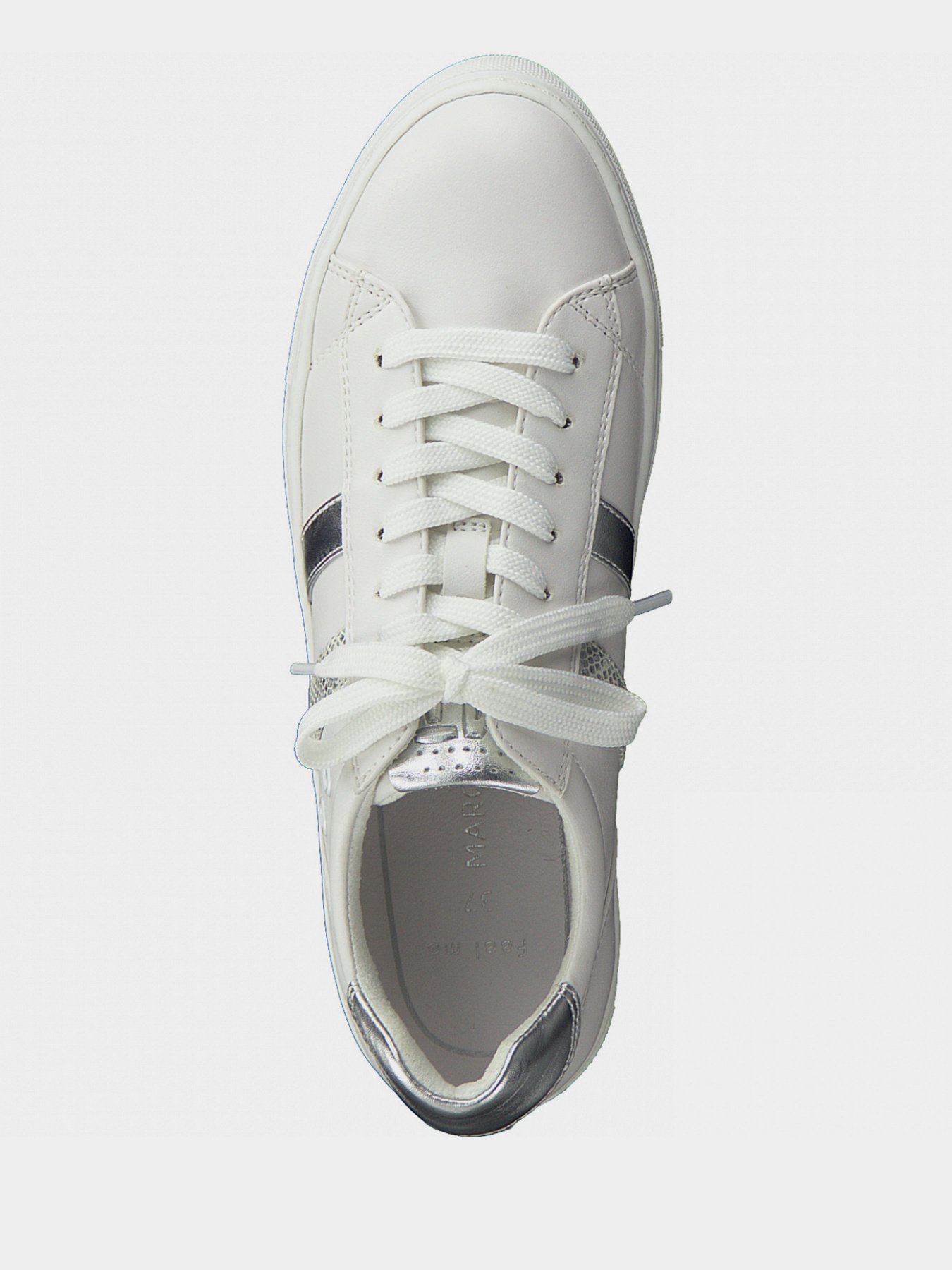 Кеды низкие Marco Tozzi модель 2-2-23704-26 191 WHITE/SILVER Фото