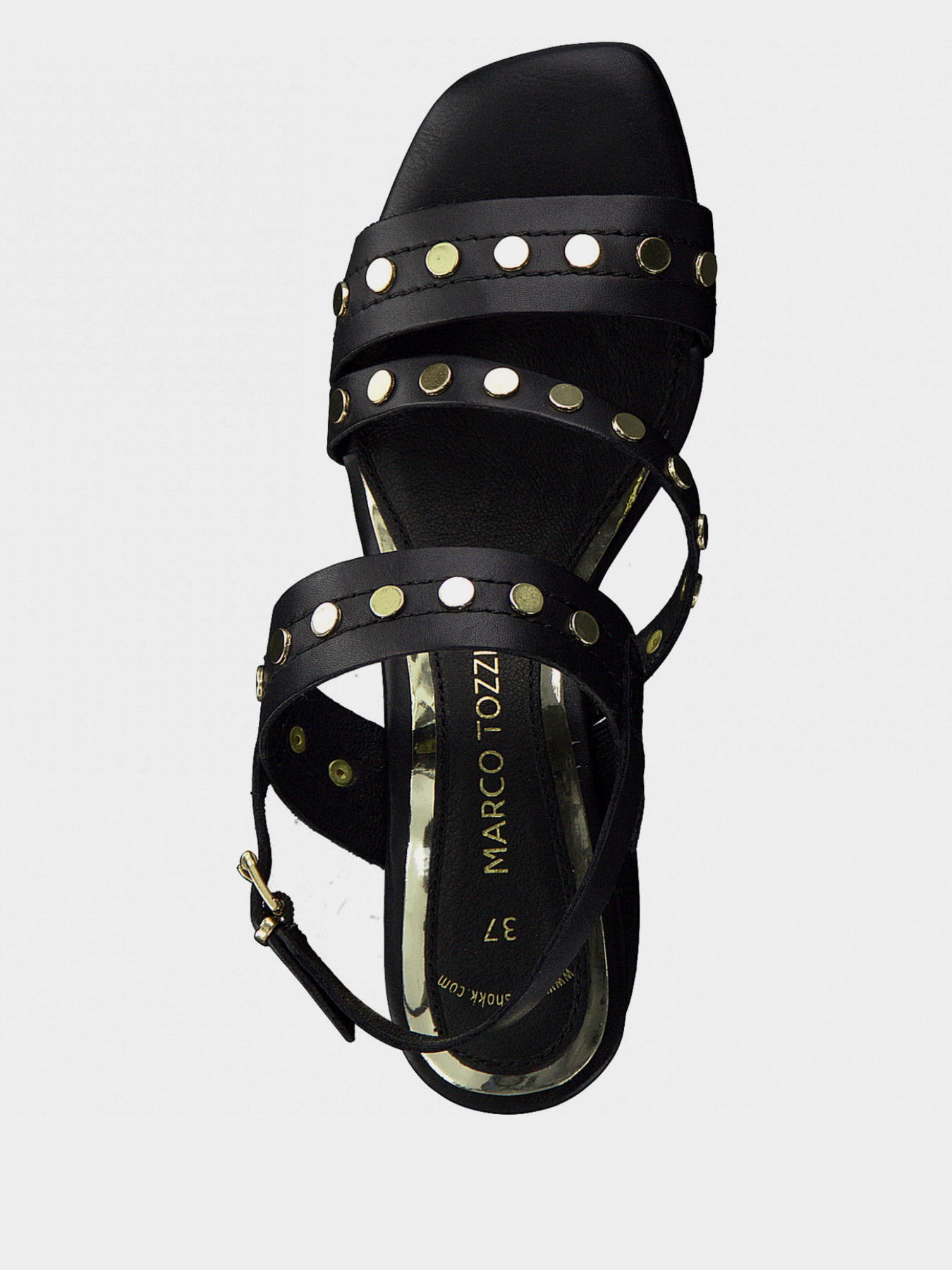 Босоножки Marco Tozzi модель 2-2-28217-26 002  BLACK ANTIC Фото