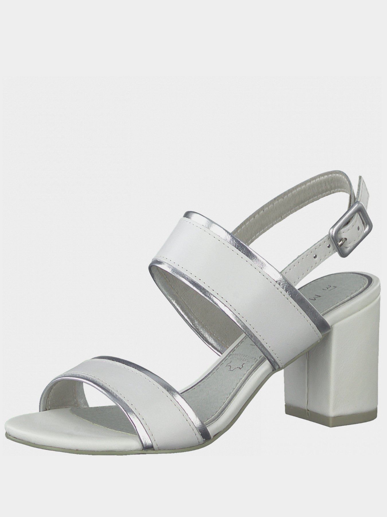 Босоніжки Marco Tozzi модель 2-2-28335-26 197 WHITE COMB Босоніжки Marco Tozzi модель 2-2-28335-26 197 WHITE COMB Фото