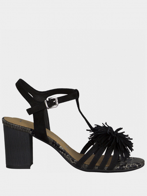 Босоножки Marco Tozzi модель 2-2-28385-26 001  BLACK Фото