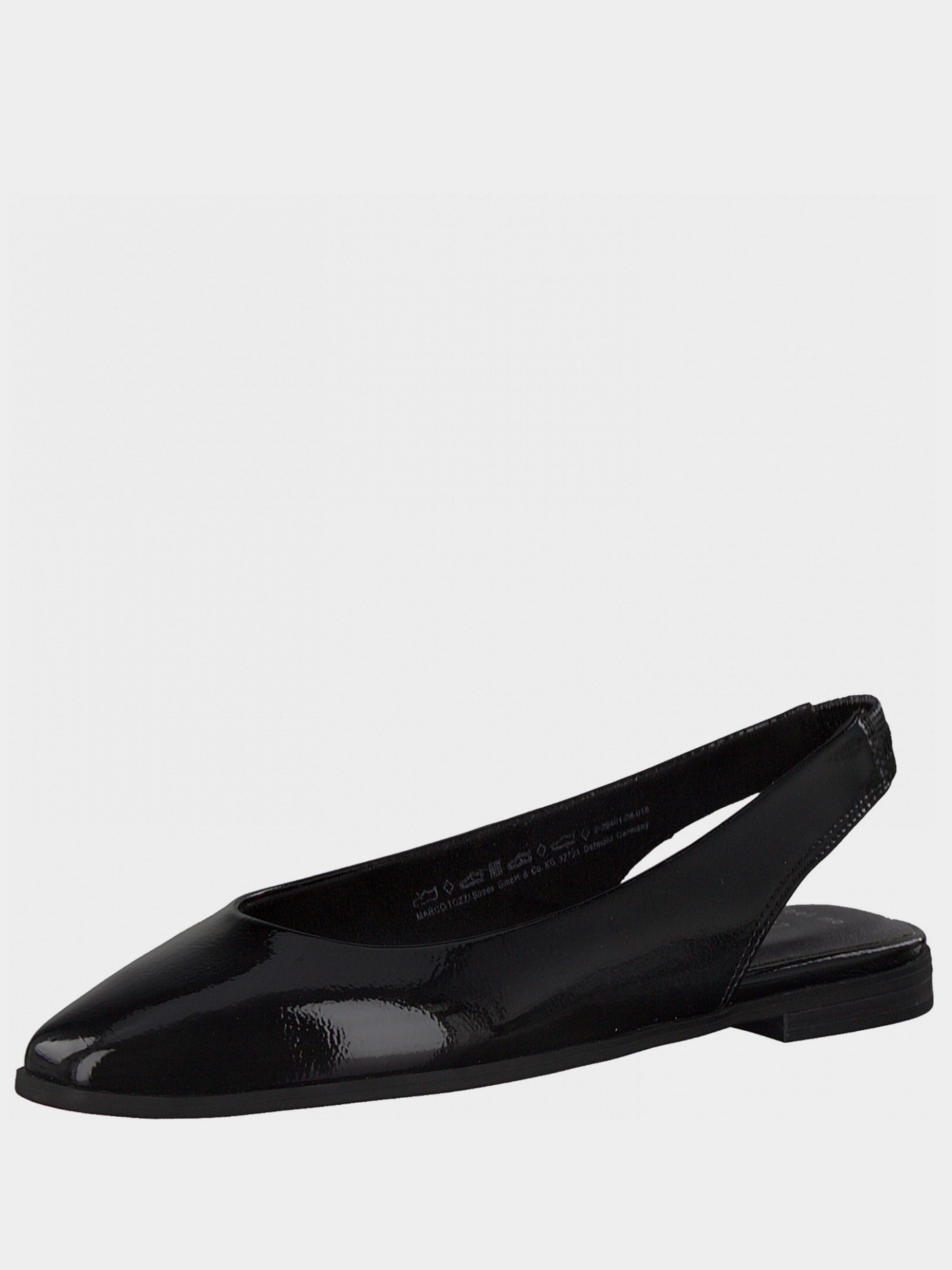 Босоножки Marco Tozzi модель 2-2-29401-26 018 BLACK PATENT Фото