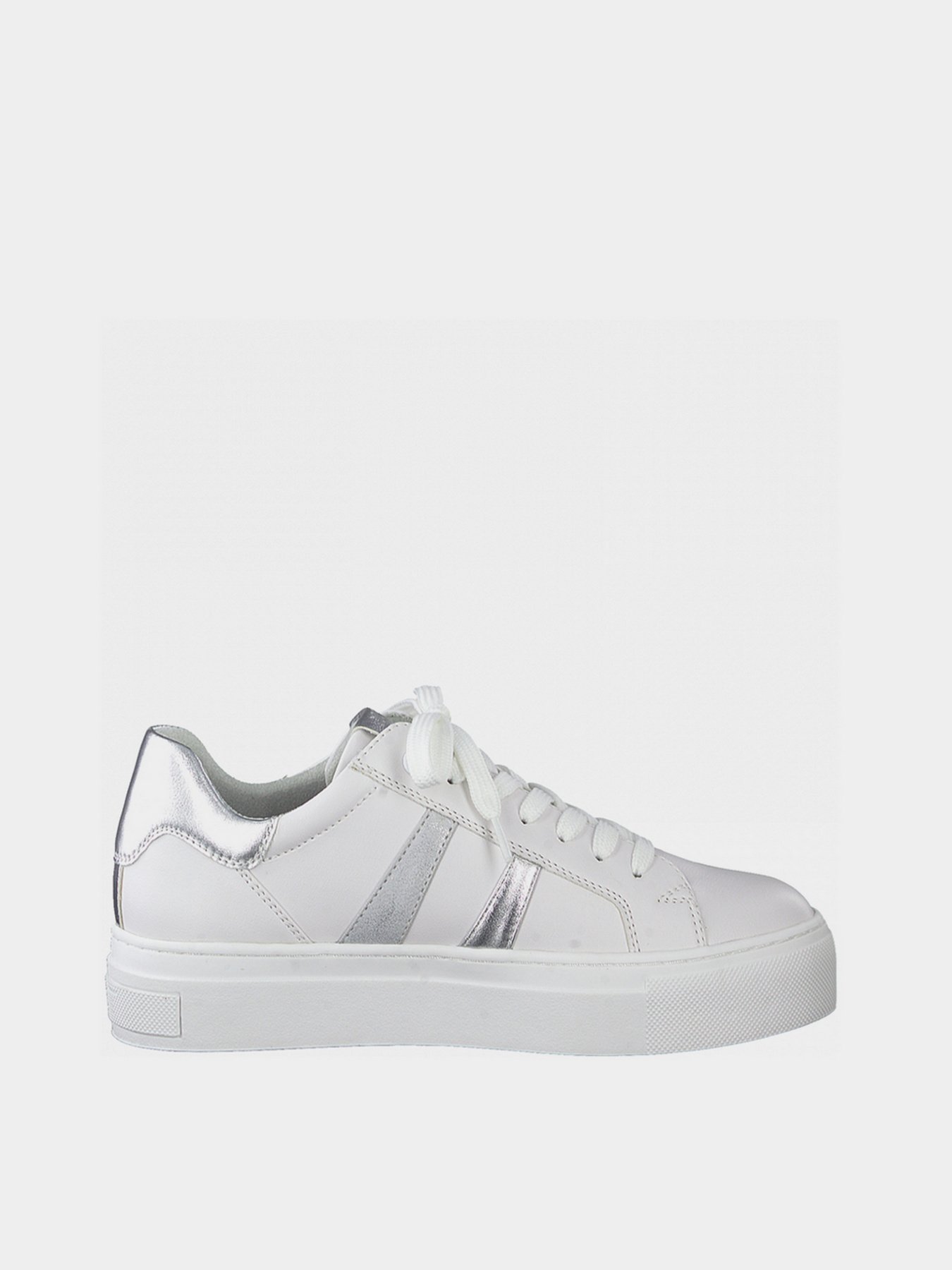 Кеды низкие Marco Tozzi модель 2-2-23704-28 191 WHITE/SILVER Фото