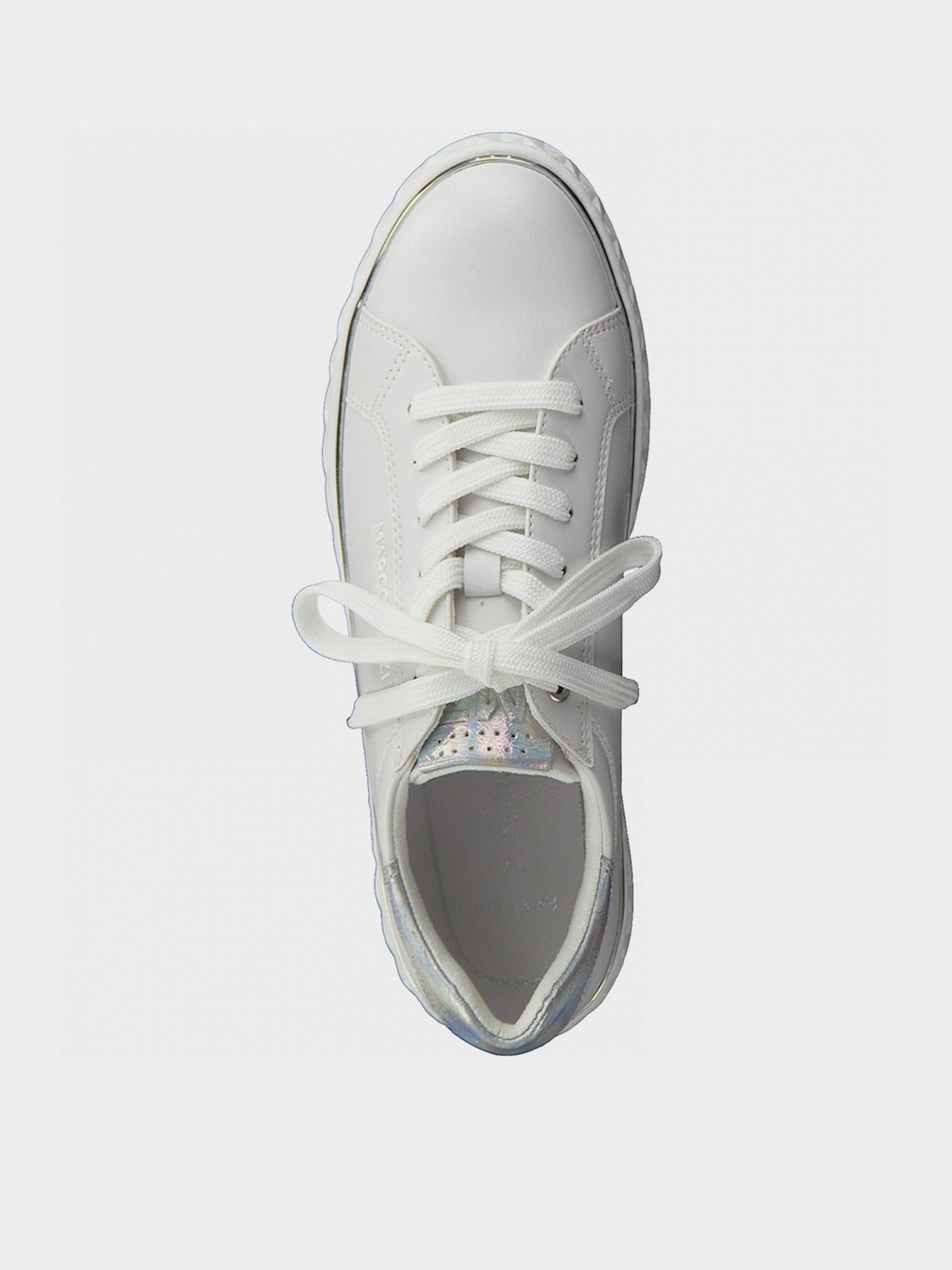 Кеды низкие Marco Tozzi модель 2-2-23705-28 197 WHITE COMB Фото