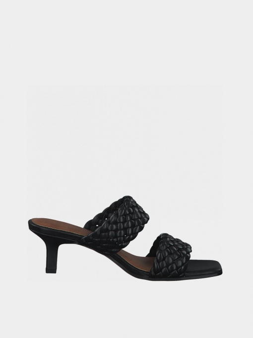 Шлепанцы Marco Tozzi модель 2-2-27243-28 002 BLACK ANTIC Фото